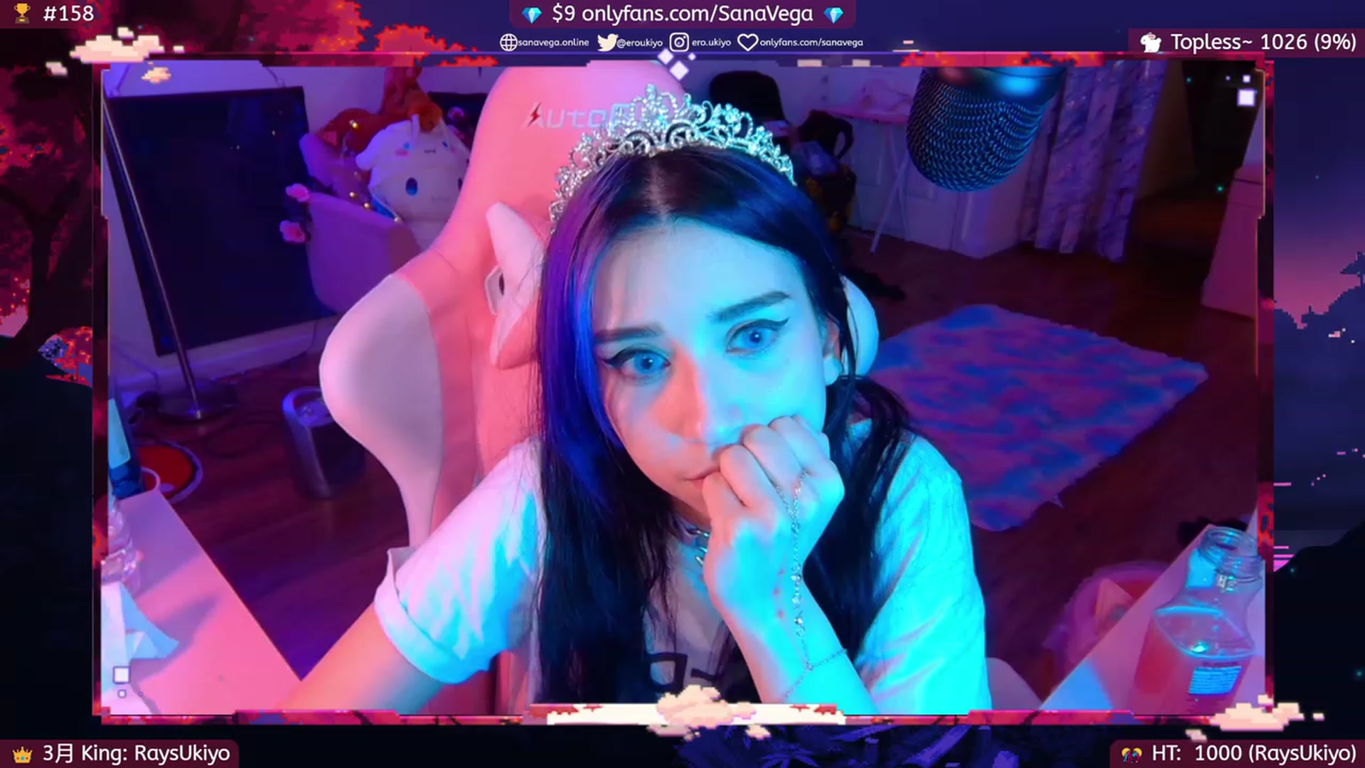 Gallery image thumbnail from EroUkiyo's myfreecams stream on, 03/16/2023, 05:14 image 5 of 20