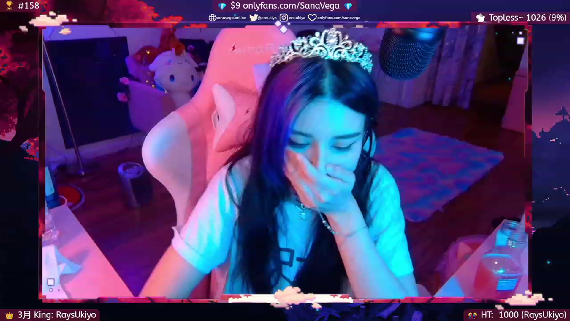 Gallery image thumbnail from EroUkiyo's myfreecams stream on, 03/16/2023, 05:14 image 6 of 20