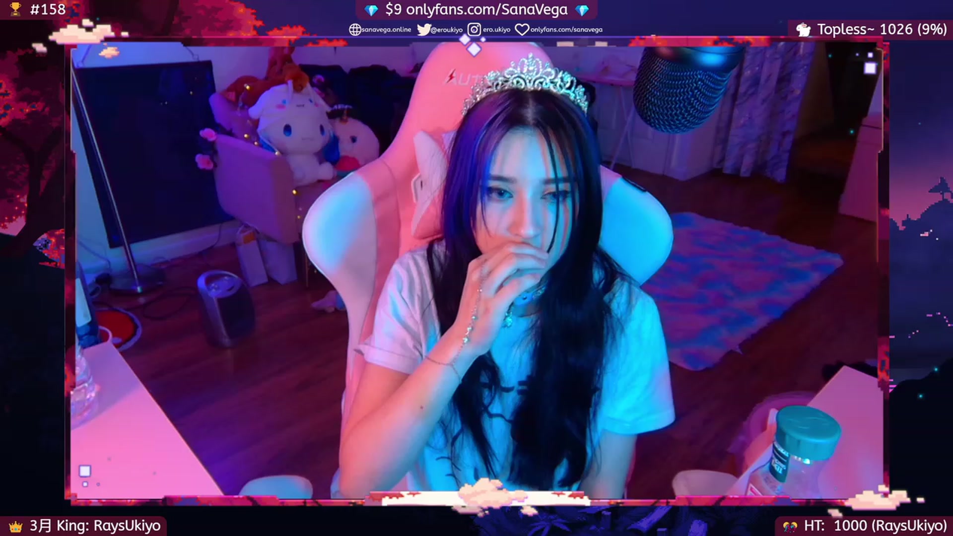 Gallery image thumbnail from EroUkiyo's myfreecams stream on, 03/16/2023, 05:14 image 4 of 20