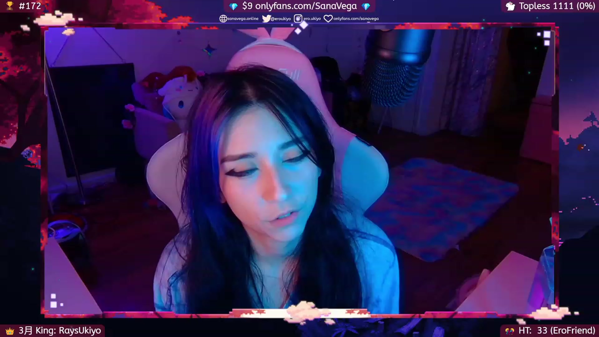Gallery image thumbnail from EroUkiyo's myfreecams stream on, 03/18/2023, 05:21 image 2 of 20