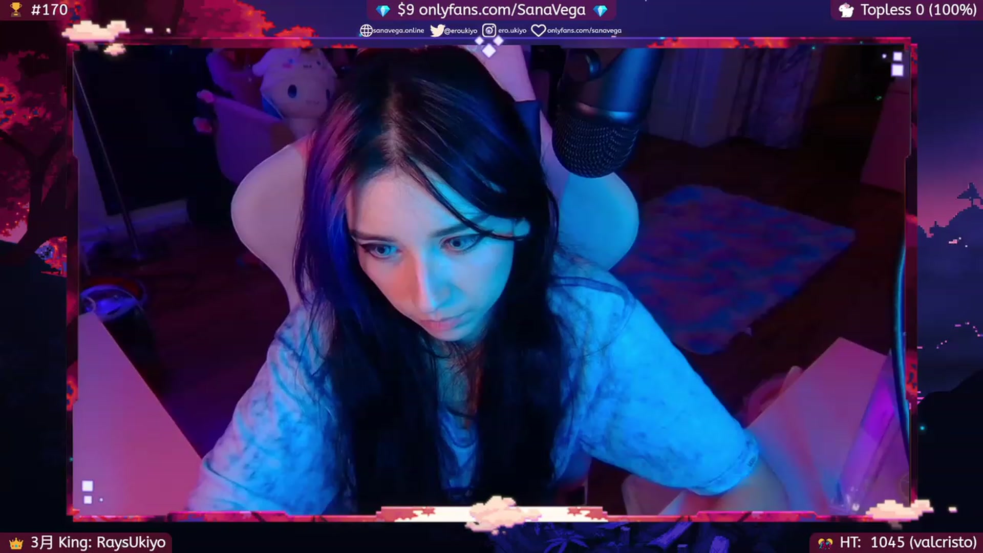 Gallery image thumbnail from EroUkiyo's myfreecams stream on, 03/18/2023, 05:21 image 5 of 20