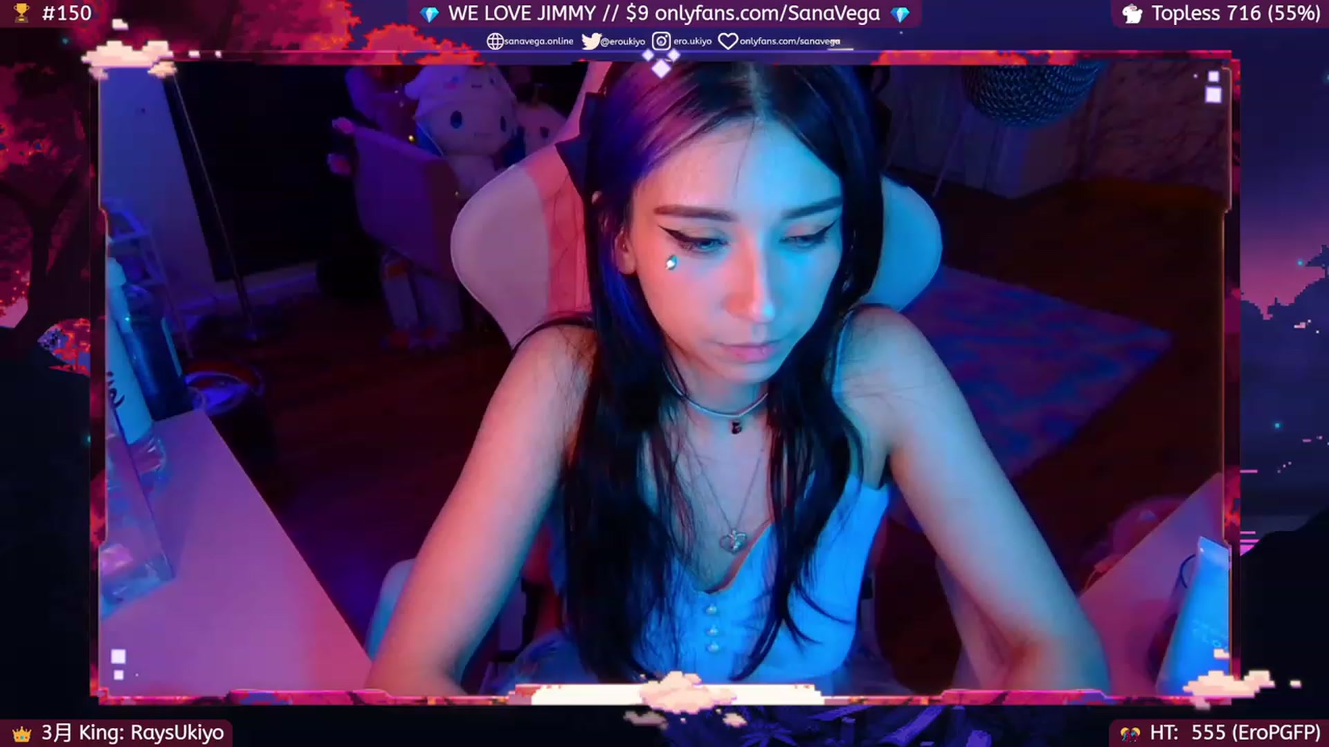 Gallery image thumbnail from EroUkiyo's myfreecams stream on, 03/19/2023, 05:14 image 8 of 20