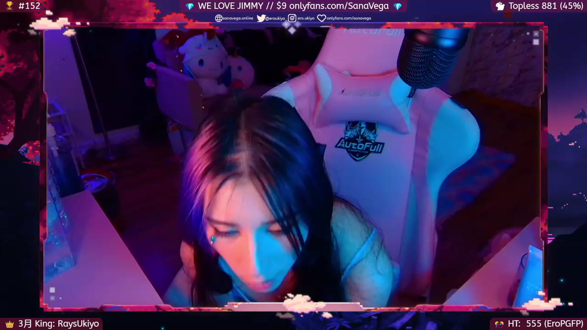 Gallery image thumbnail from EroUkiyo's myfreecams stream on, 03/19/2023, 05:14 image 4 of 20
