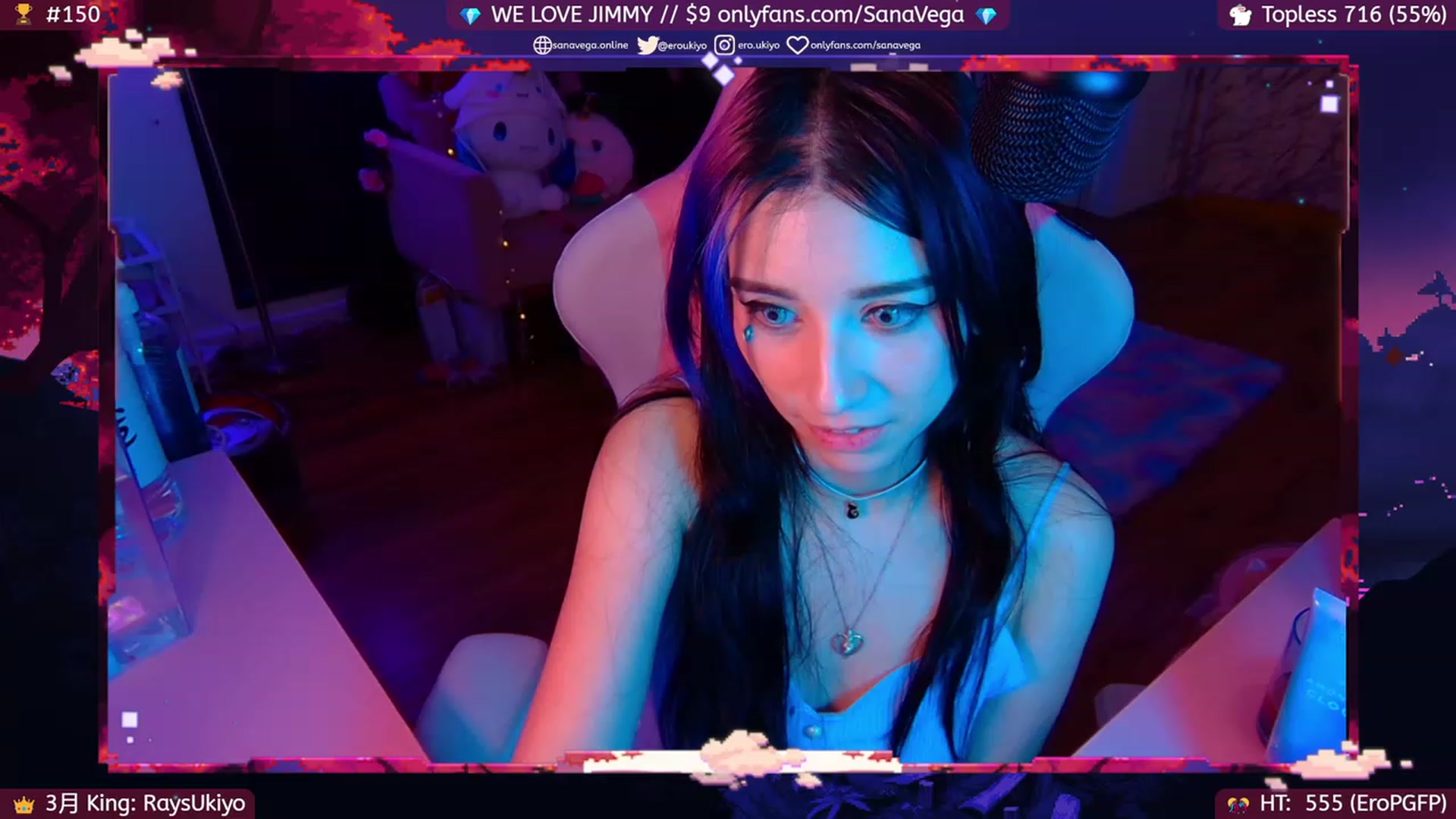 Gallery image thumbnail from EroUkiyo's myfreecams stream on, 03/19/2023, 05:14 image 7 of 20