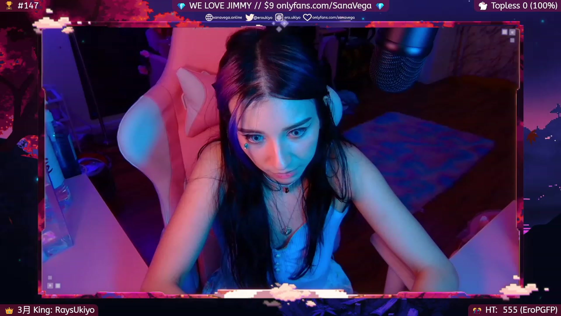Gallery image thumbnail from EroUkiyo's myfreecams stream on, 03/19/2023, 05:14 image 16 of 20