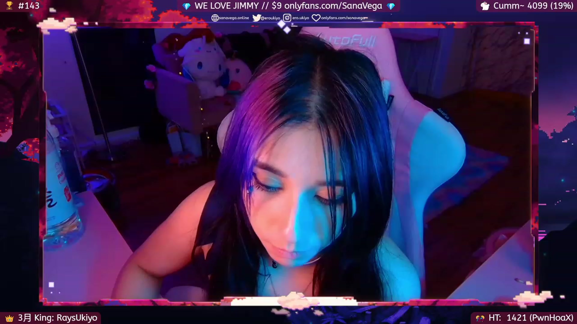 Gallery image thumbnail from EroUkiyo's myfreecams stream on, 03/19/2023, 07:30 image 16 of 20