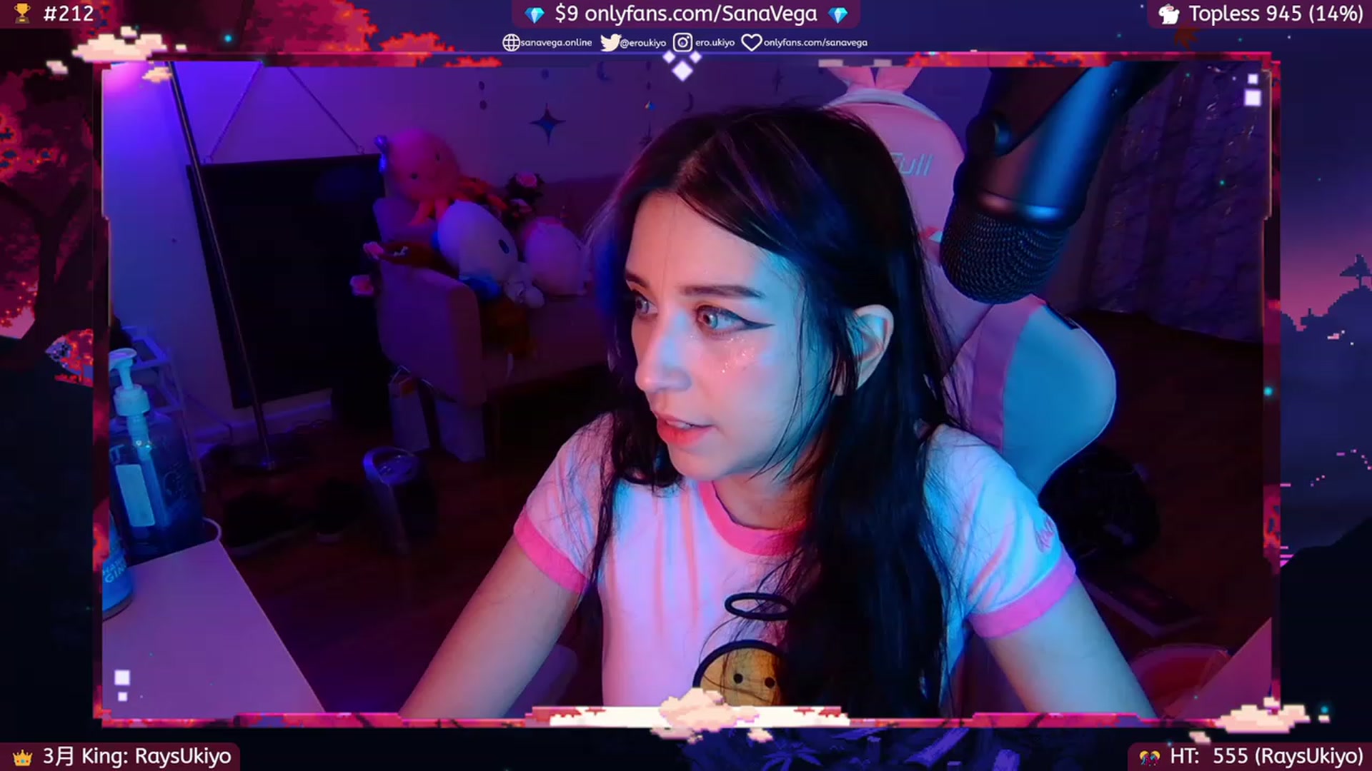 Gallery image thumbnail from EroUkiyo's myfreecams stream on, 03/25/2023, 07:33 image 2 of 20