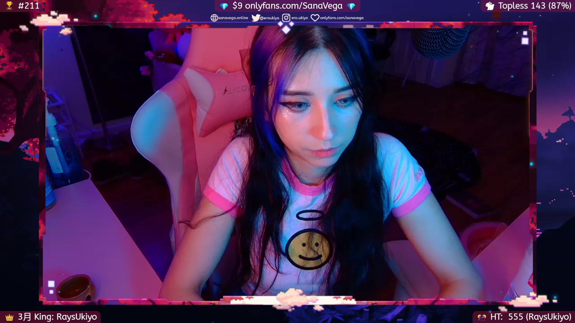 Gallery image thumbnail from EroUkiyo's myfreecams stream on, 03/25/2023, 07:33 image 5 of 20