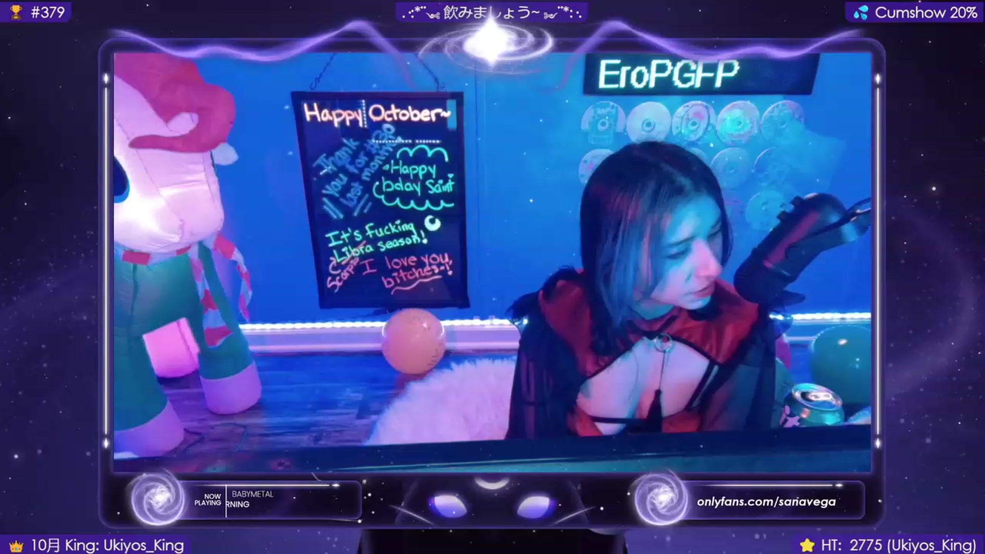 Gallery image thumbnail from EroUkiyo's myfreecams stream on, 10/28/2023, 09:07 image 2 of 20