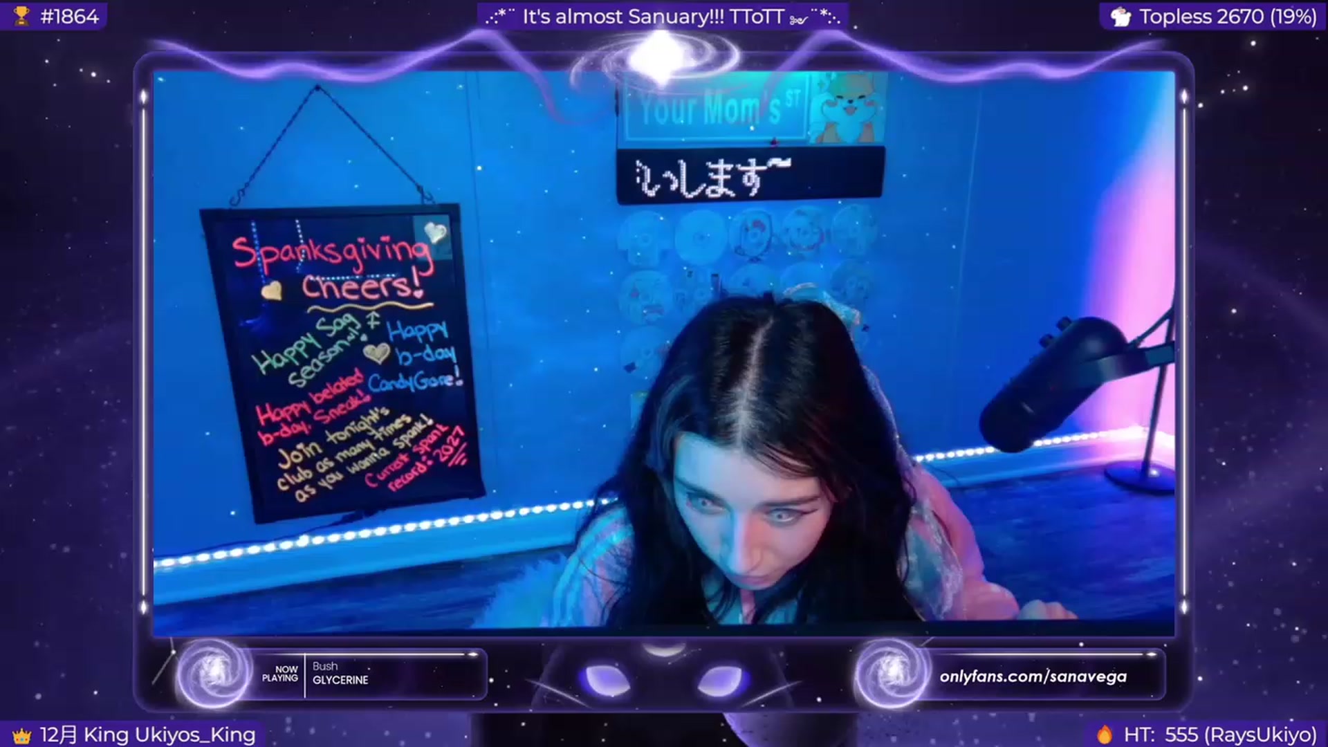 Gallery image thumbnail from EroUkiyo's myfreecams stream on, 12/24/2023, 05:02 image 13 of 20