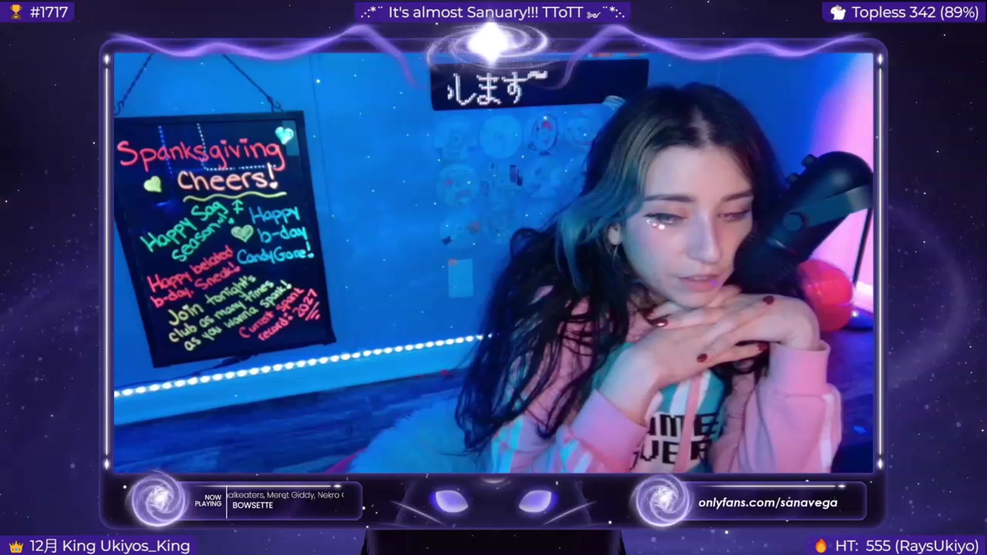 Gallery image thumbnail from EroUkiyo's myfreecams stream on, 12/24/2023, 07:14 image 18 of 20
