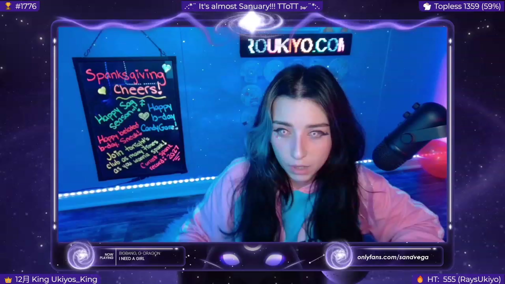 Gallery image thumbnail from EroUkiyo's myfreecams stream on, 12/24/2023, 07:14 image 3 of 20