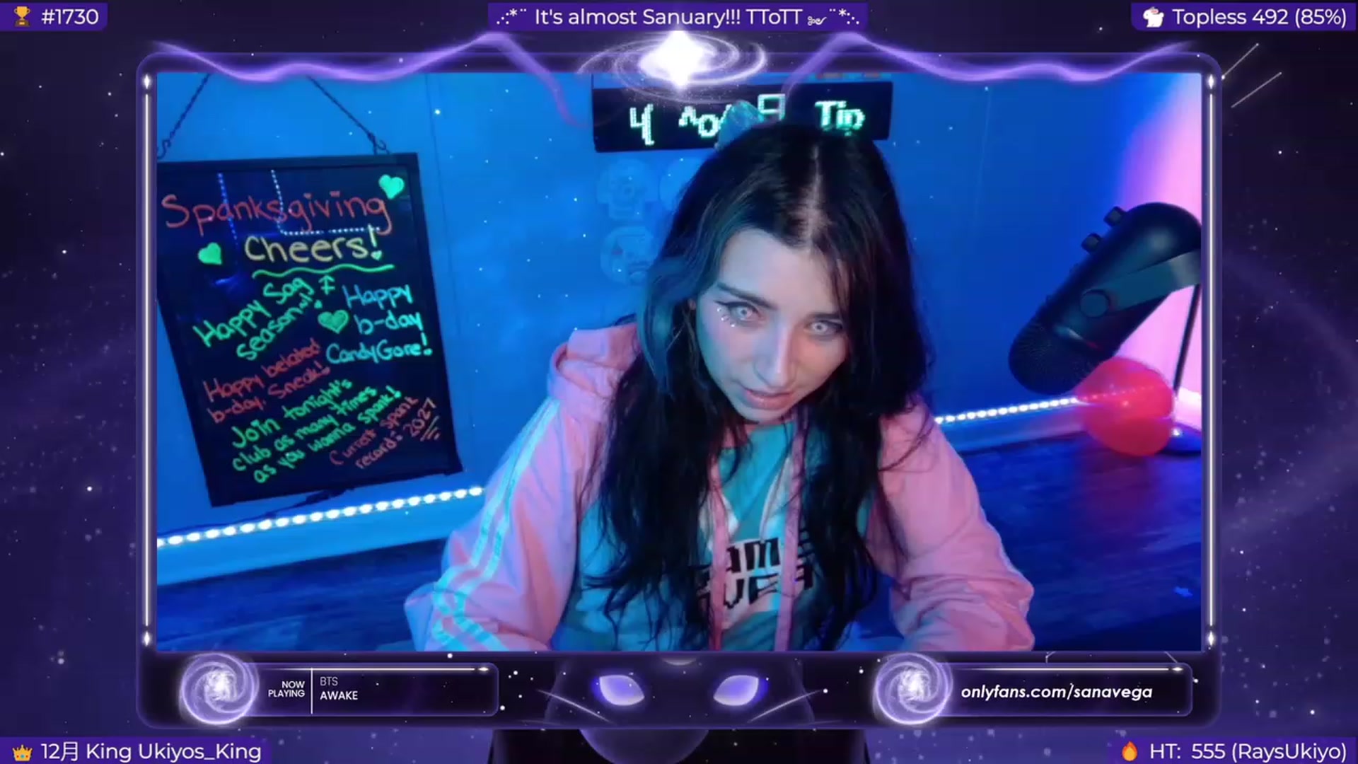 Gallery image thumbnail from EroUkiyo's myfreecams stream on, 12/24/2023, 07:14 image 16 of 20