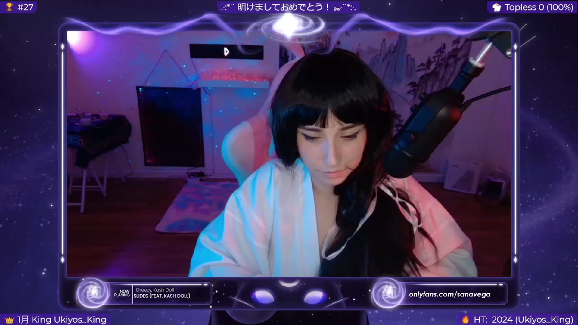 Gallery image thumbnail from EroUkiyo's myfreecams stream on, 01/01/2024, 11:43 image 8 of 20