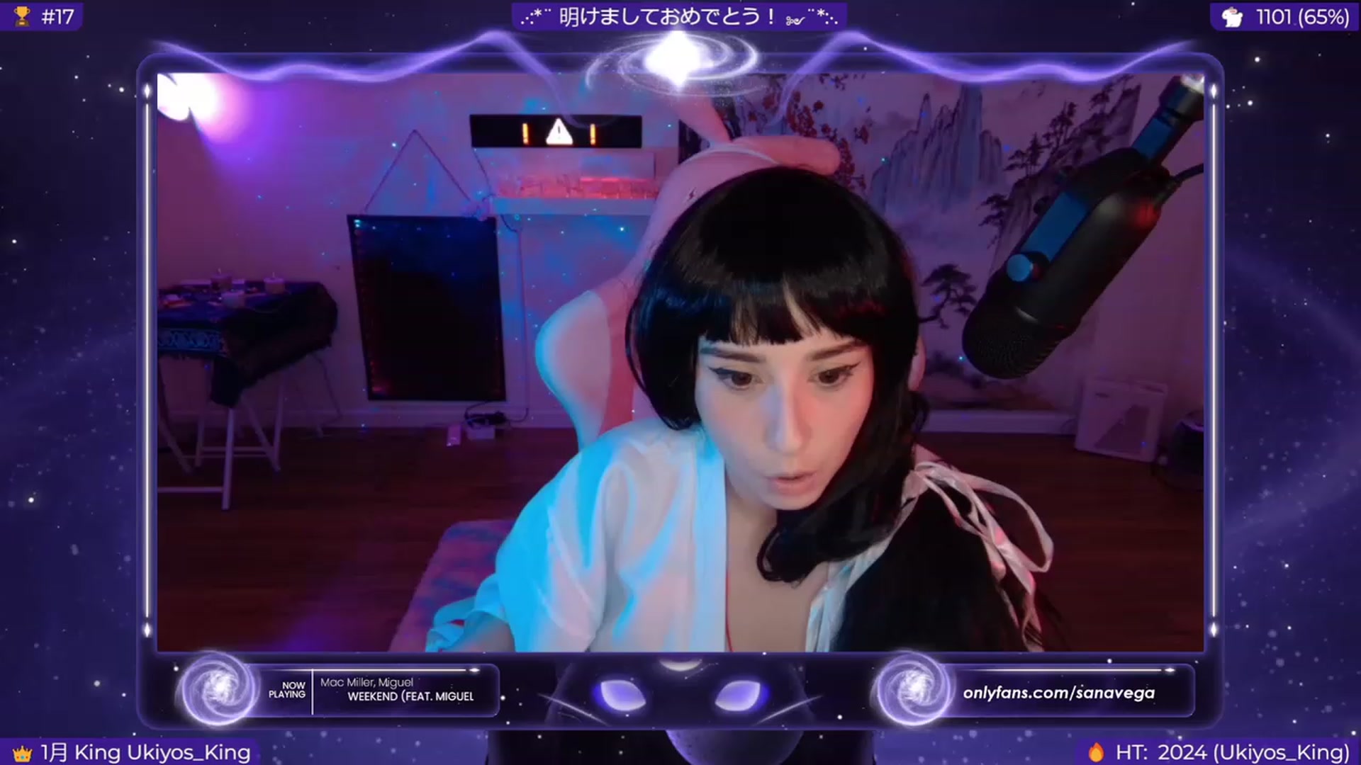 Gallery image thumbnail from EroUkiyo's myfreecams stream on, 01/01/2024, 11:43 image 1 of 20