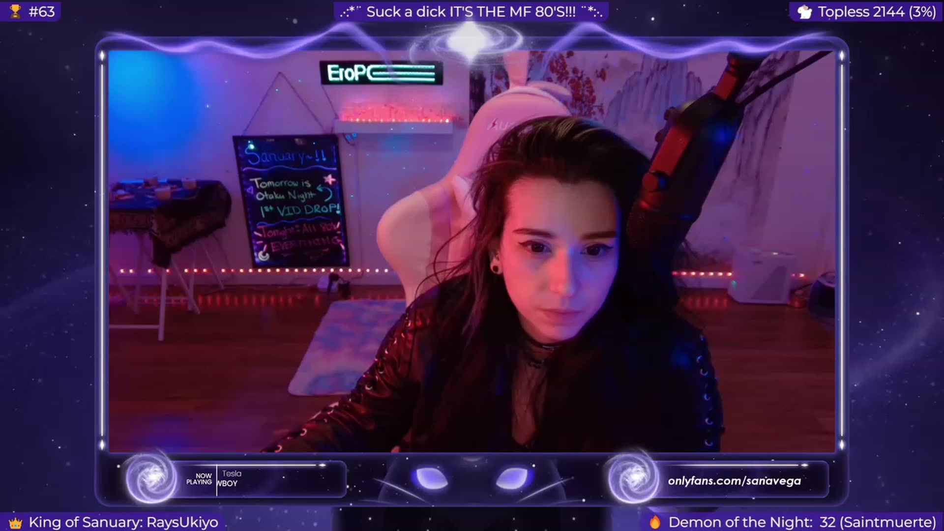 Gallery image thumbnail from EroUkiyo's myfreecams stream on, 01/06/2024, 03:28 image 4 of 20