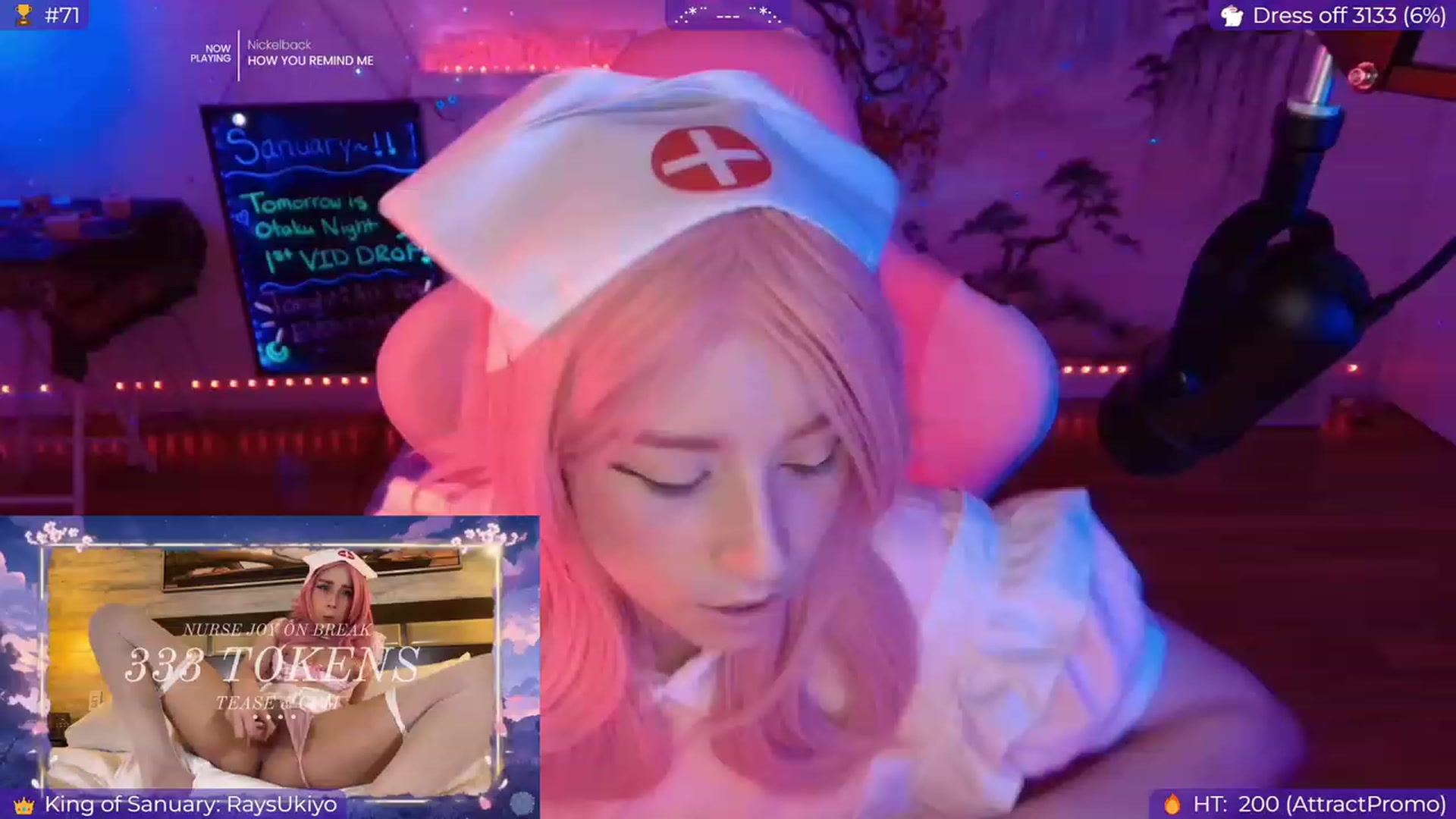Gallery image thumbnail from EroUkiyo's myfreecams stream on, 01/07/2024, 04:12 image 2 of 20