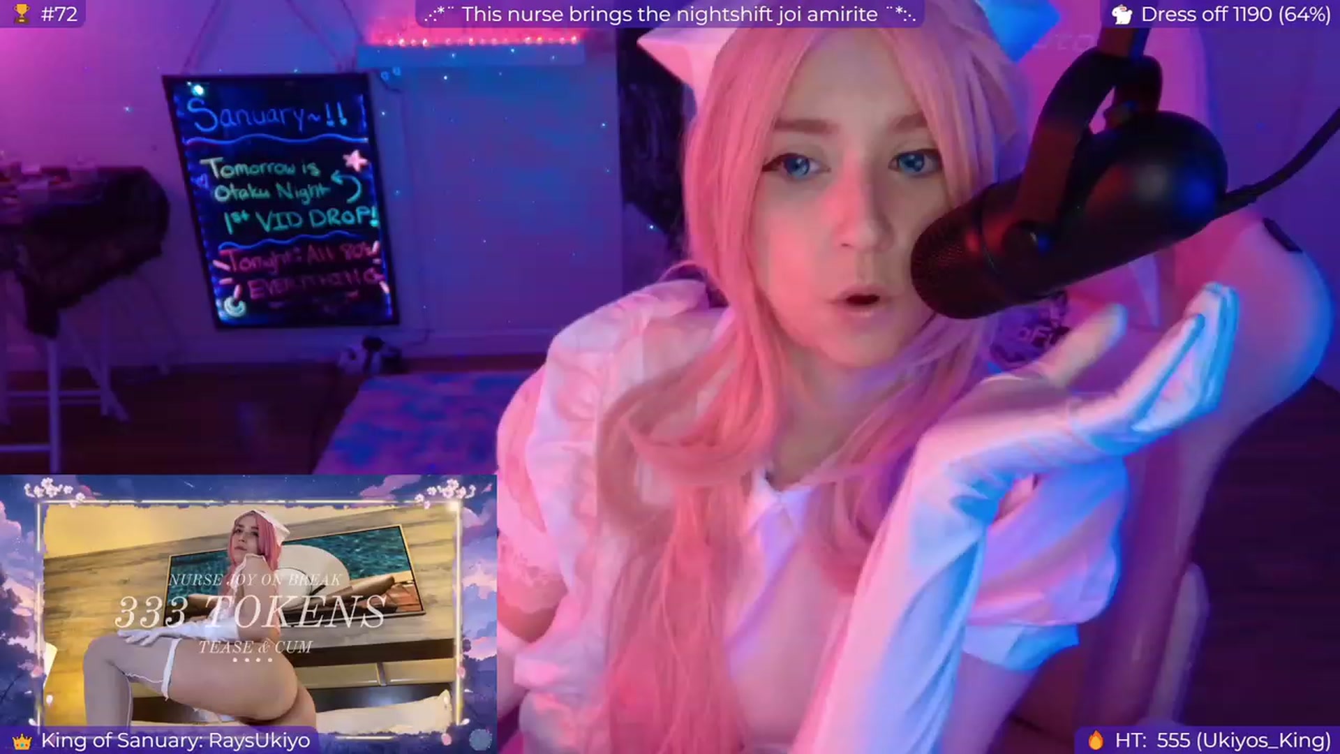 Gallery image thumbnail from EroUkiyo's myfreecams stream on, 01/07/2024, 07:46 image 15 of 20
