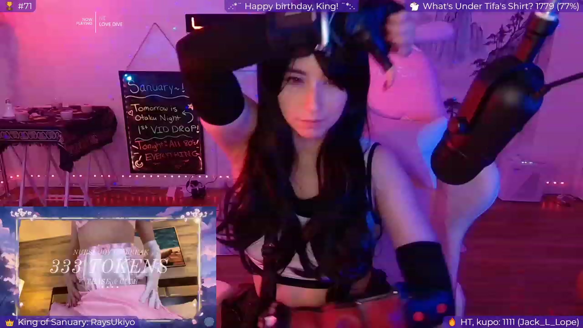 Gallery image thumbnail from EroUkiyo's myfreecams stream on, 01/13/2024, 08:46 image 1 of 20