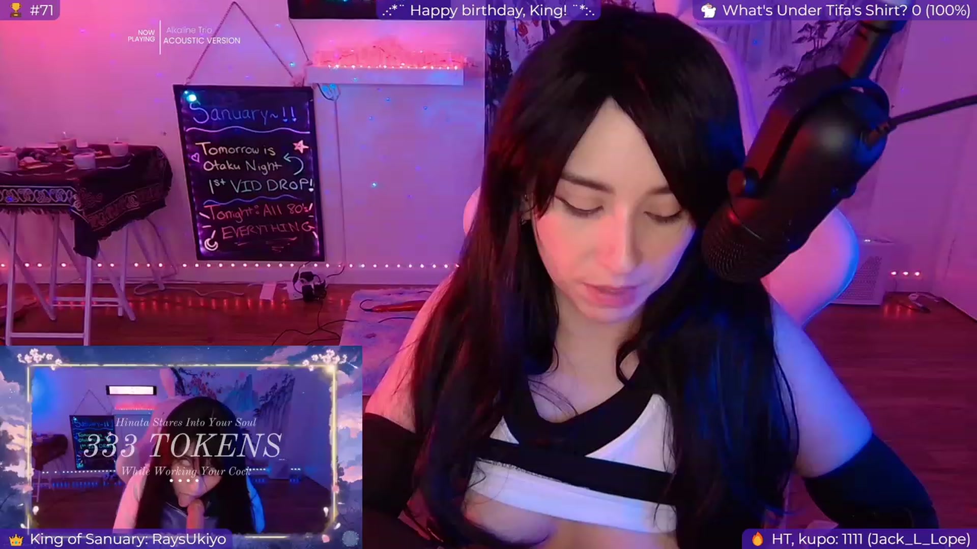 Gallery image thumbnail from EroUkiyo's myfreecams stream on, 01/13/2024, 08:46 image 17 of 20