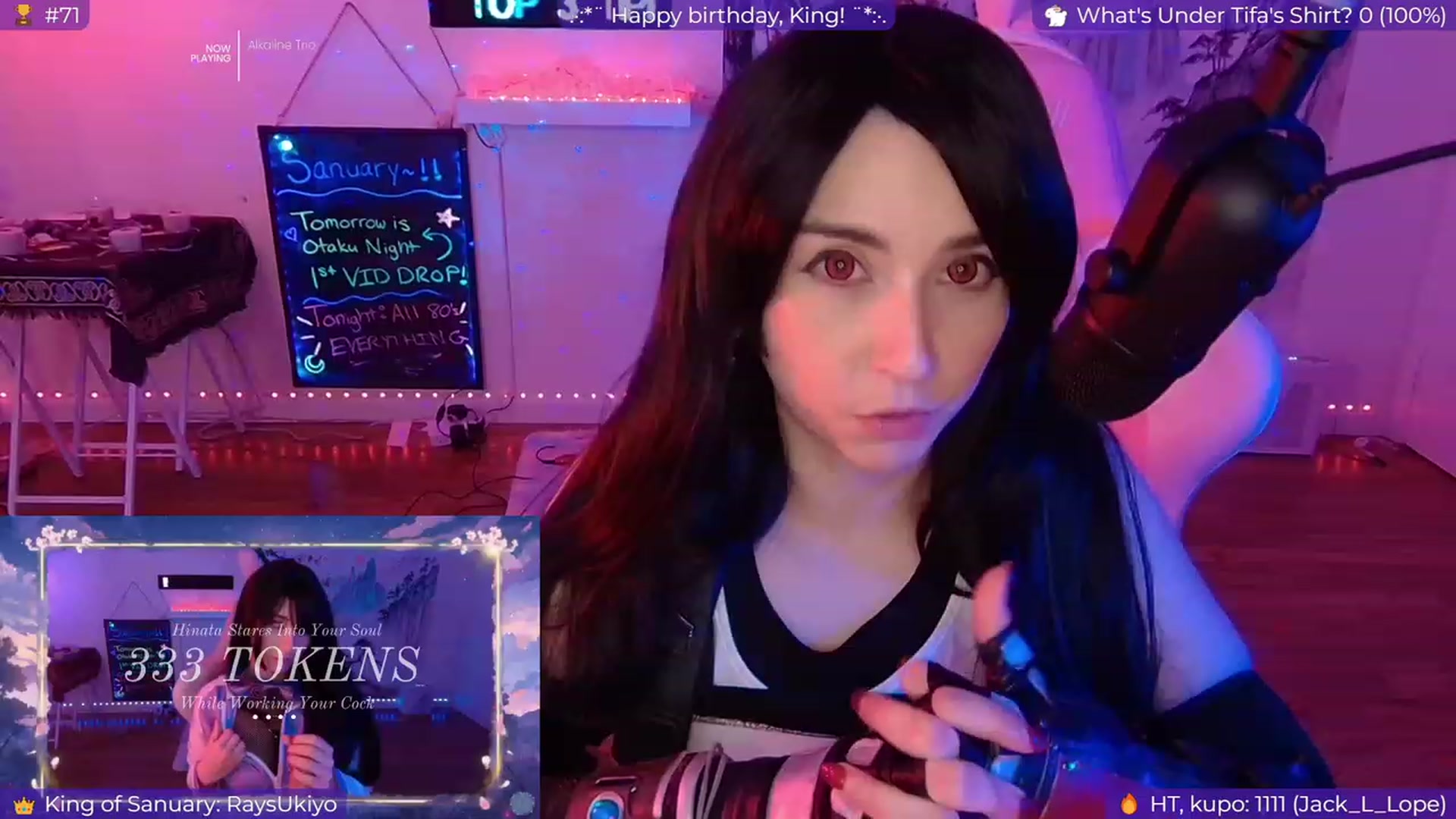 Gallery image thumbnail from EroUkiyo's myfreecams stream on, 01/13/2024, 08:46 image 16 of 20