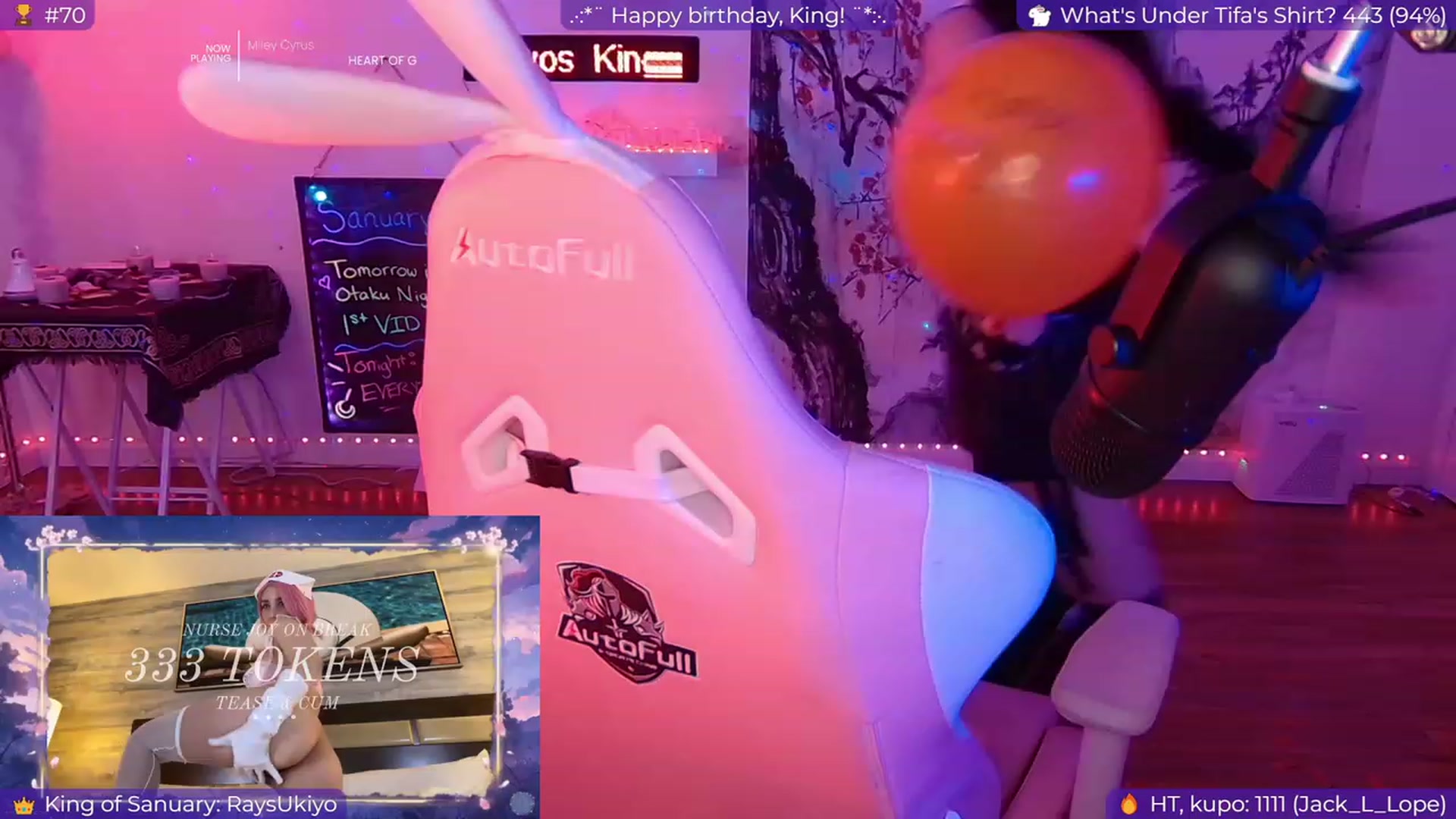 Gallery image thumbnail from EroUkiyo's myfreecams stream on, 01/13/2024, 08:46 image 12 of 20