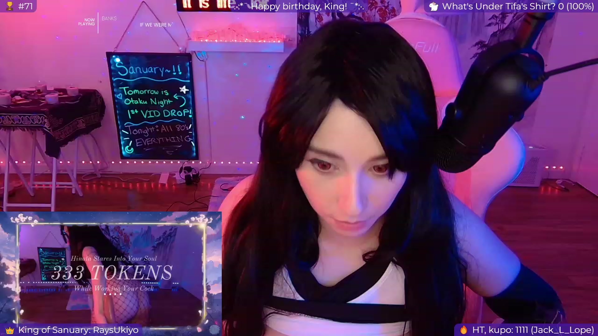 Gallery image thumbnail from EroUkiyo's myfreecams stream on, 01/13/2024, 08:46 image 18 of 20