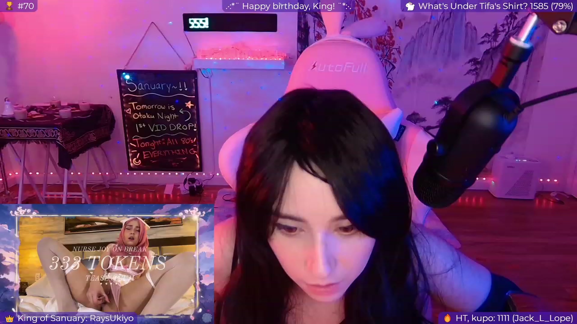 Gallery image thumbnail from EroUkiyo's myfreecams stream on, 01/13/2024, 08:46 image 7 of 20