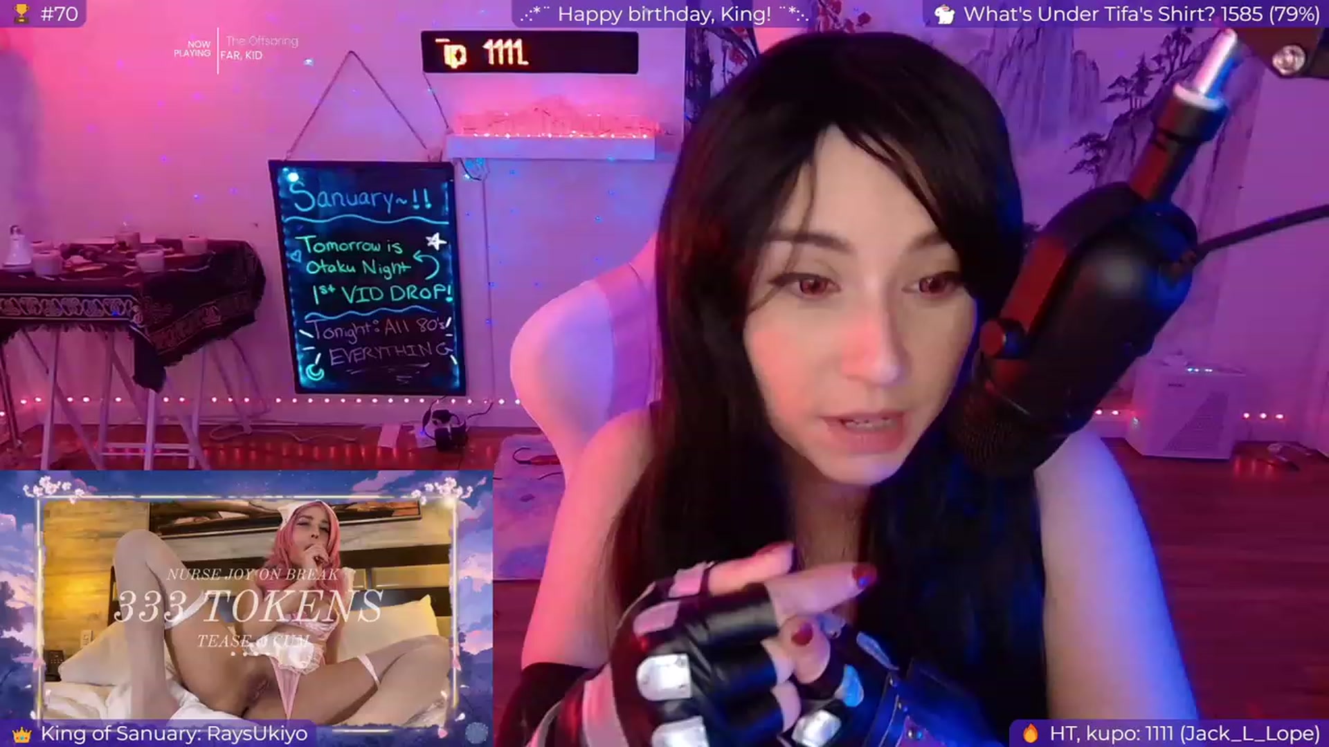 Gallery image thumbnail from EroUkiyo's myfreecams stream on, 01/13/2024, 08:46 image 10 of 20