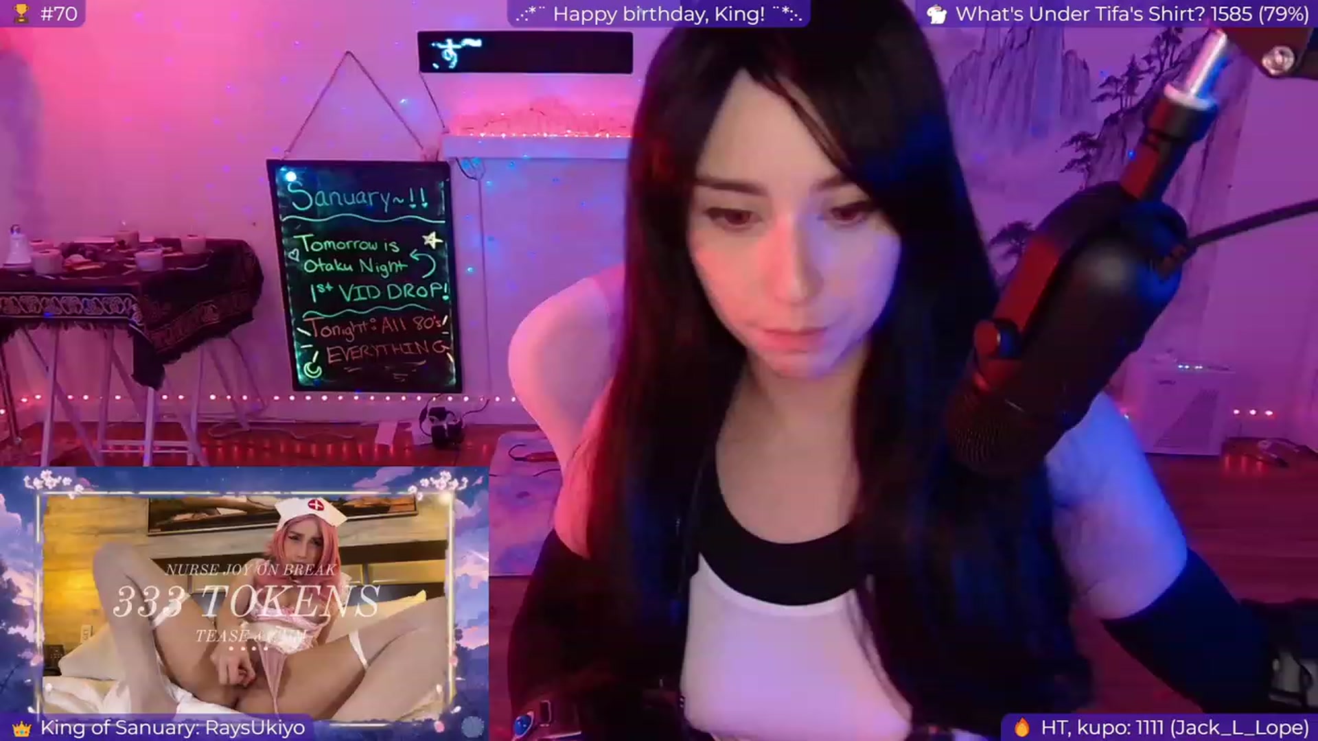 Gallery image thumbnail from EroUkiyo's myfreecams stream on, 01/13/2024, 08:46 image 8 of 20
