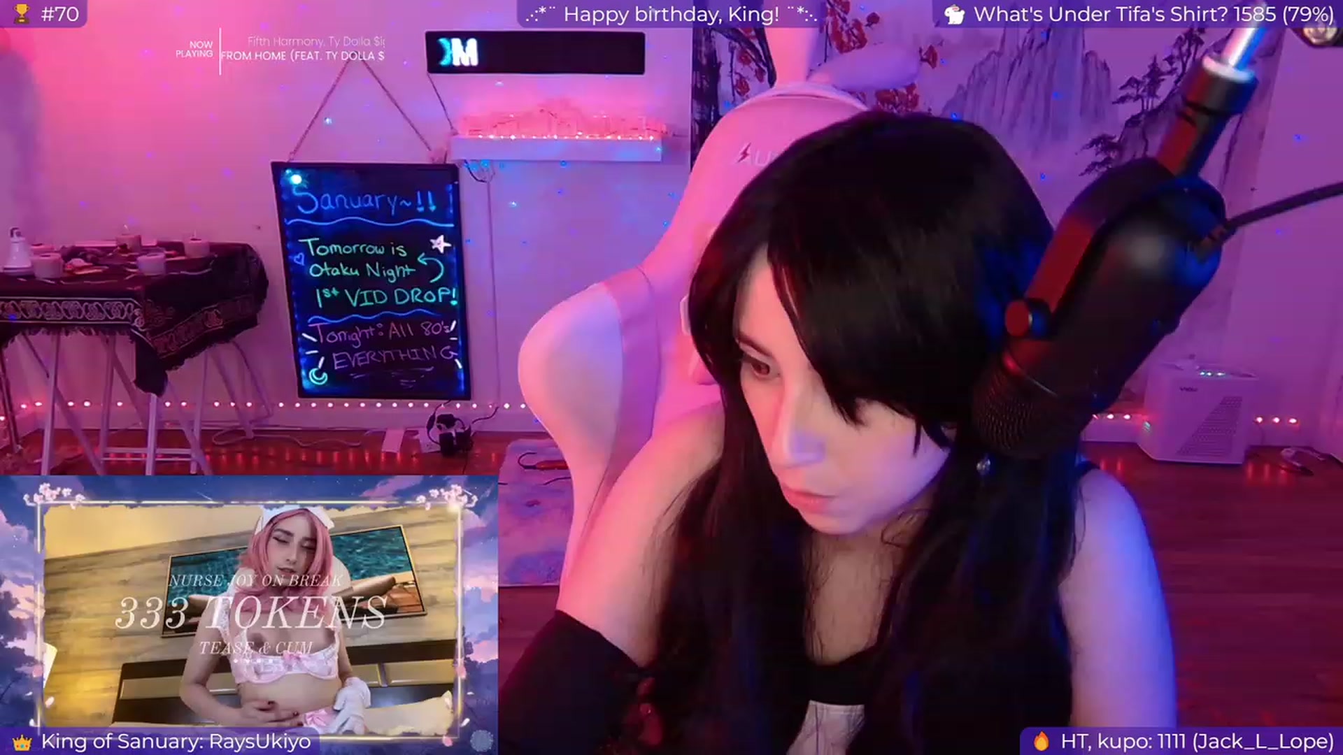 Gallery image thumbnail from EroUkiyo's myfreecams stream on, 01/13/2024, 08:46 image 11 of 20