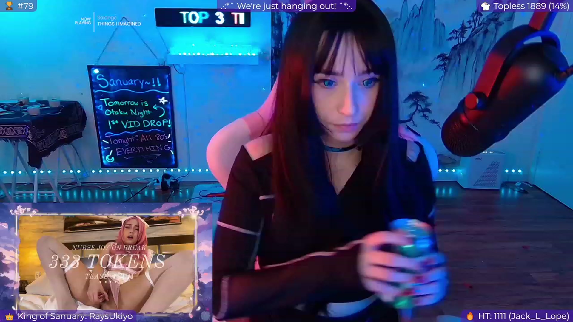 Gallery image thumbnail from EroUkiyo's myfreecams stream on, 01/14/2024, 06:45 image 12 of 20
