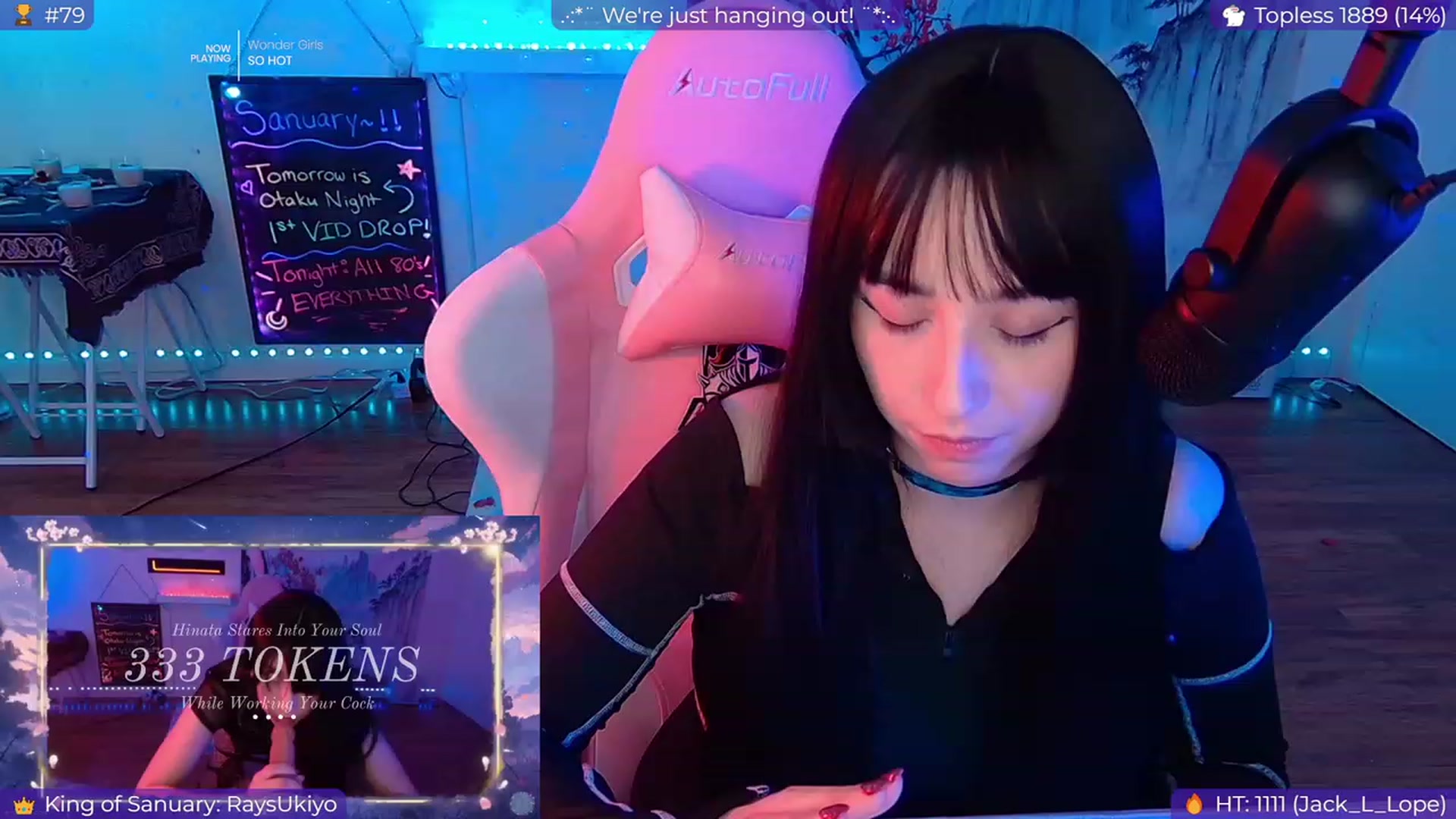 Gallery image thumbnail from EroUkiyo's myfreecams stream on, 01/14/2024, 06:45 image 9 of 20