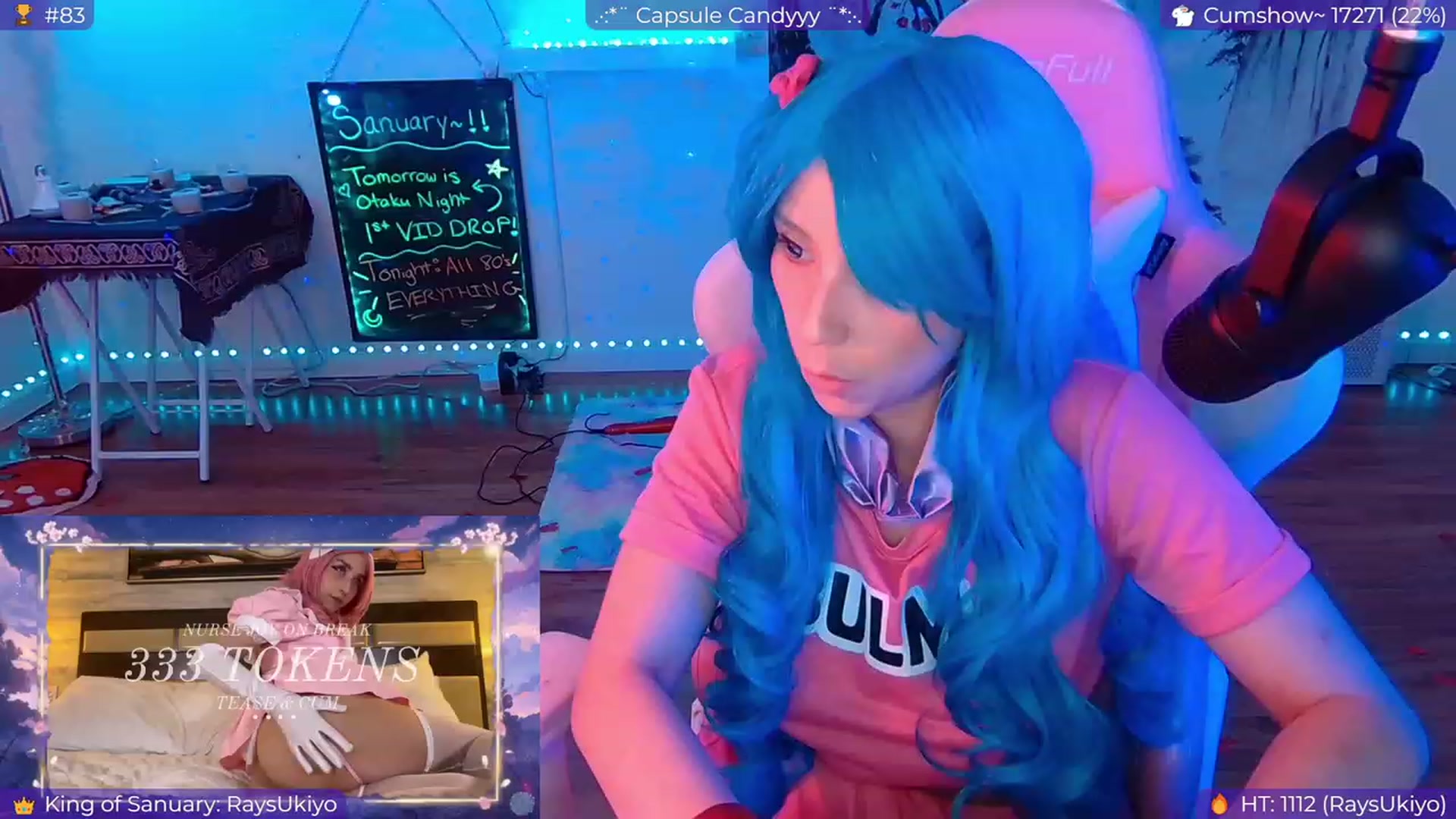 Gallery image thumbnail from EroUkiyo's myfreecams stream on, 01/16/2024, 09:26 image 3 of 20