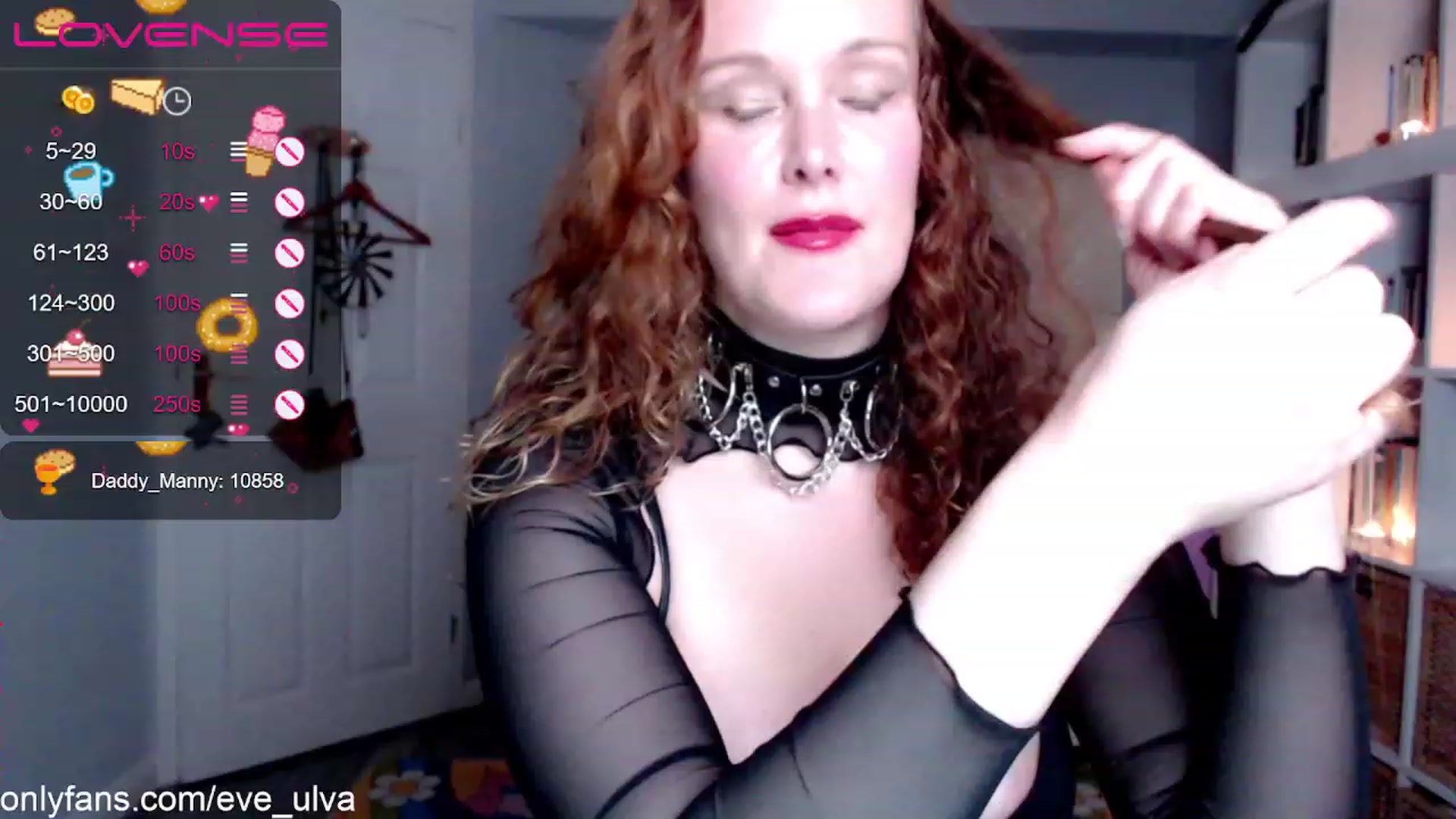 Gallery image thumbnail from Eve_Ulva's myfreecams stream on, 05/06/2023, 23:08 image 14 of 20