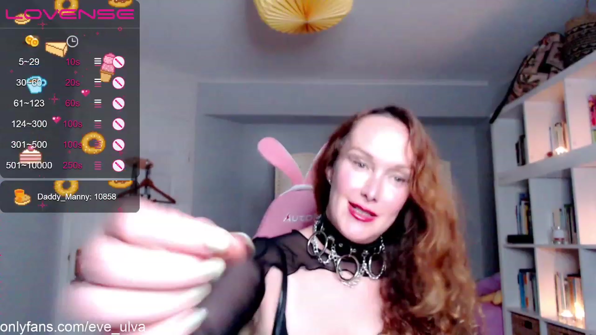 Gallery image thumbnail from Eve_Ulva's myfreecams stream on, 05/06/2023, 23:08 image 17 of 20