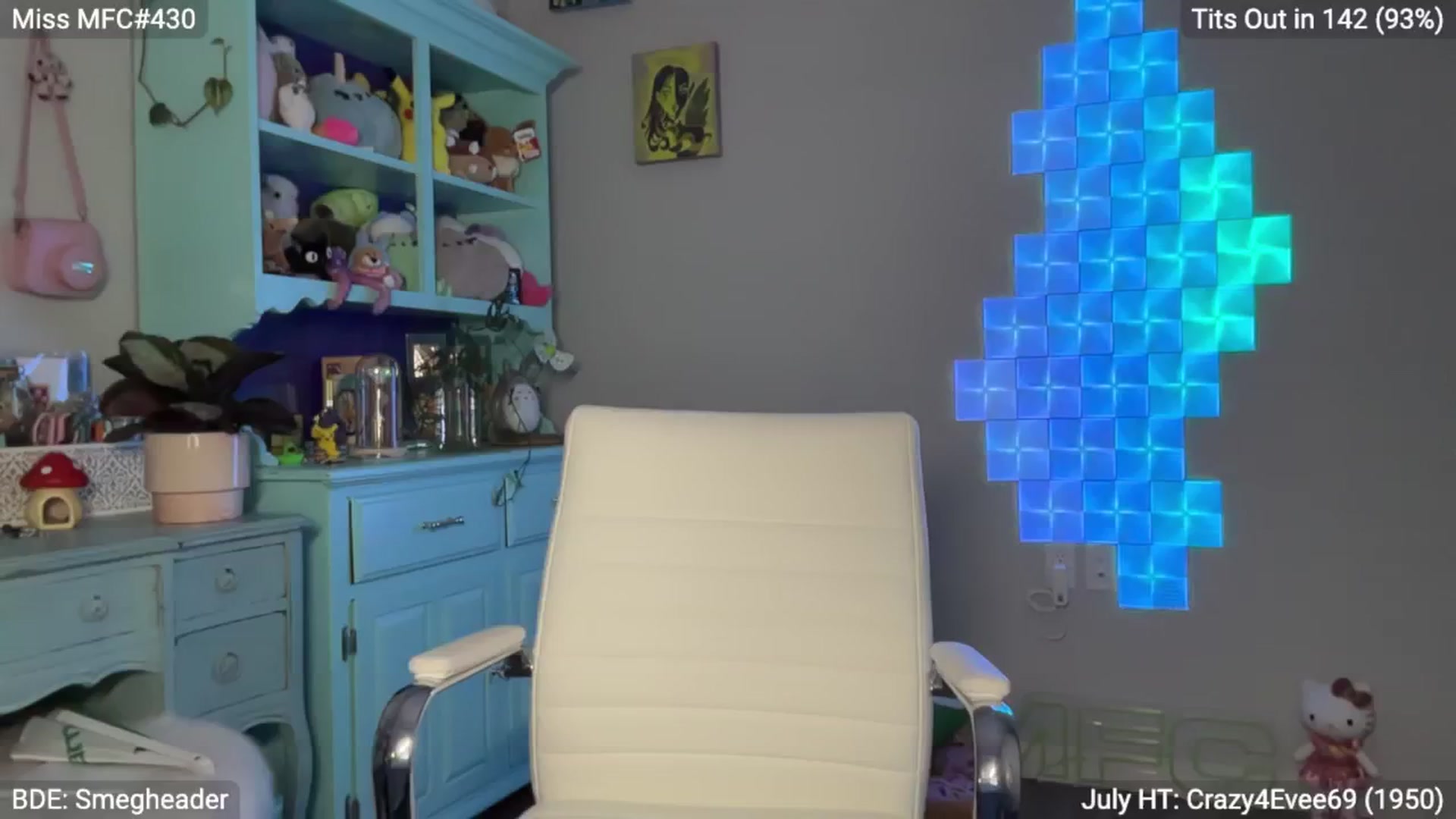 Gallery image thumbnail from EveeMinx's myfreecams stream on, 07/07/2024, 10:57 image 14 of 20