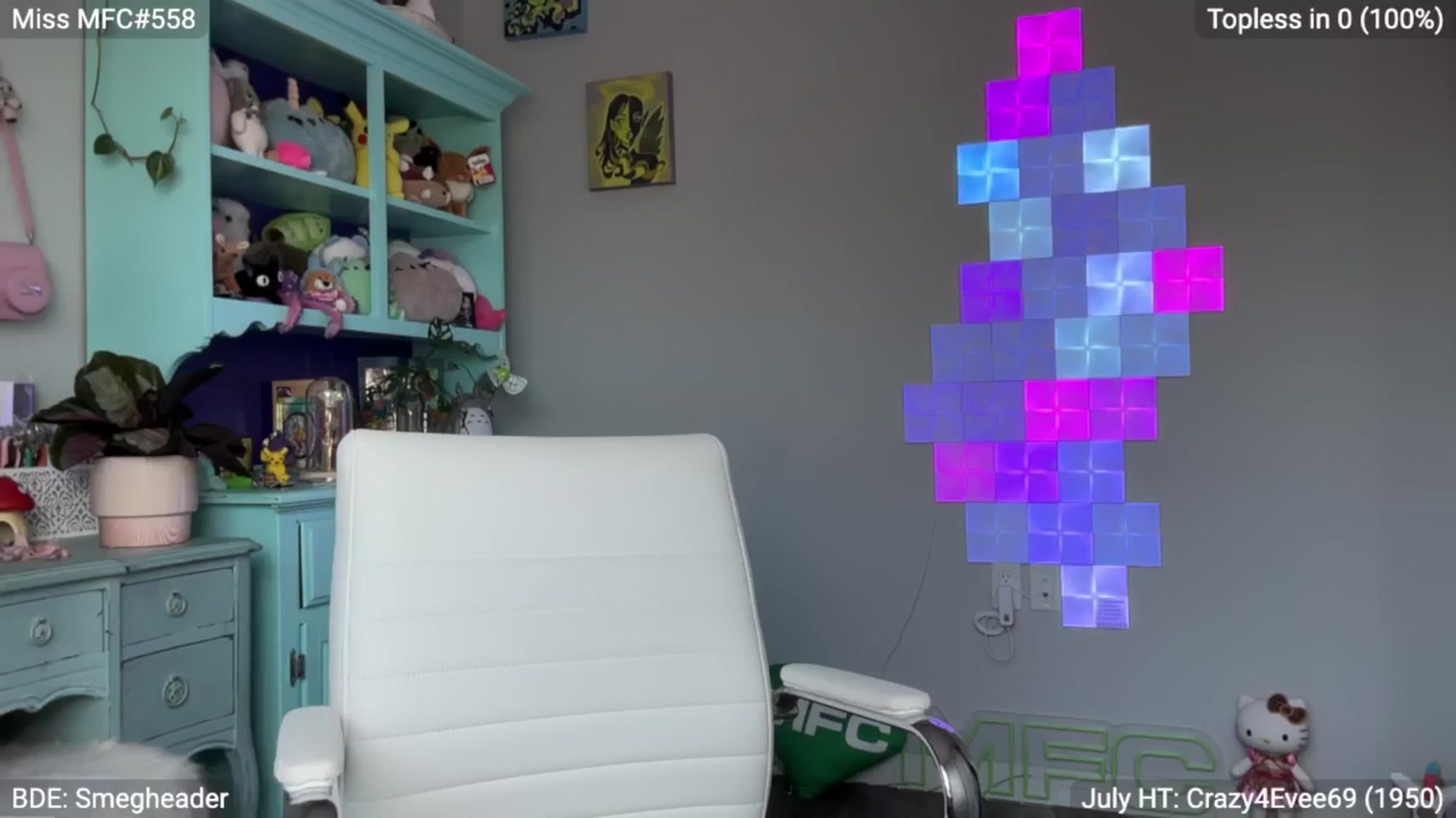 Gallery image thumbnail from EveeMinx's myfreecams stream on, 07/11/2024, 24:19 image 20 of 20