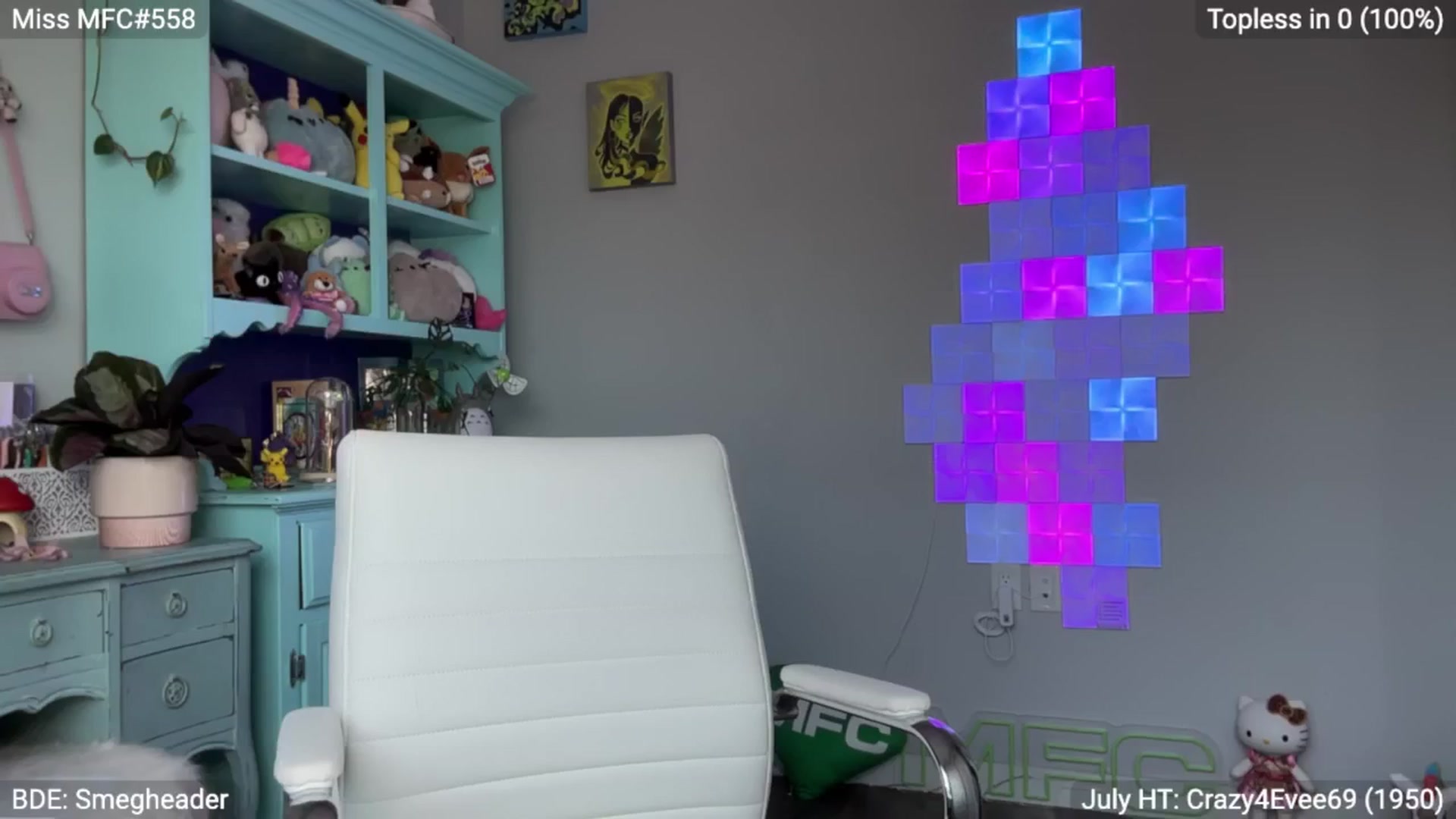 Gallery image thumbnail from EveeMinx's myfreecams stream on, 07/11/2024, 24:19 image 19 of 20