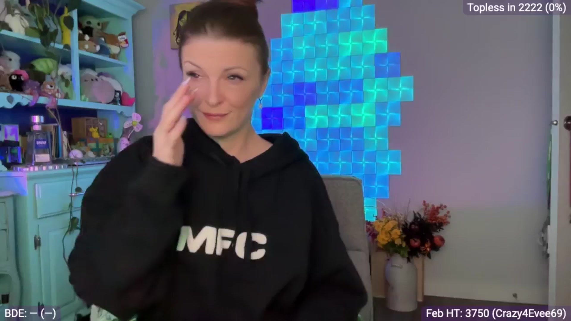 Gallery image thumbnail from EveeMinx's myfreecams stream on, 02/24/2025, 05:39 image 1 of 20