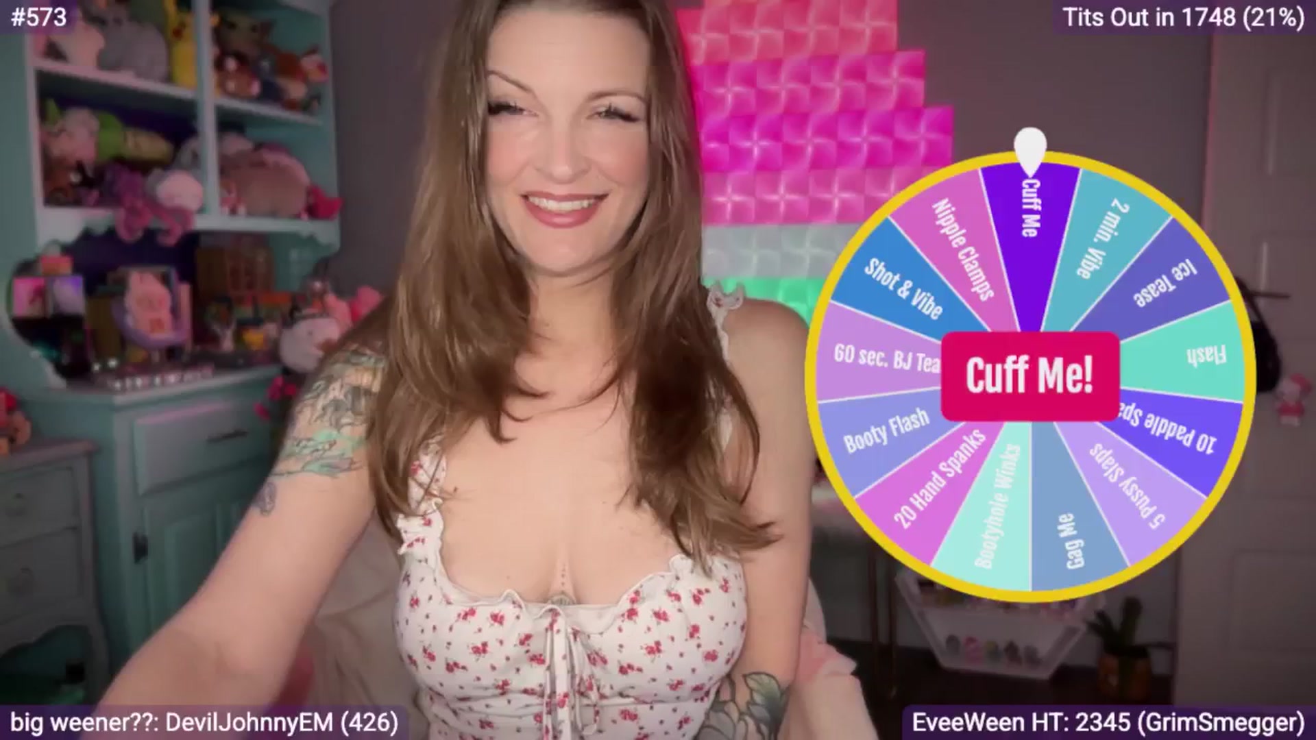 Gallery image thumbnail from EveeMinx's myfreecams stream on, 10/23/2025, 07:49 image 4 of 20
