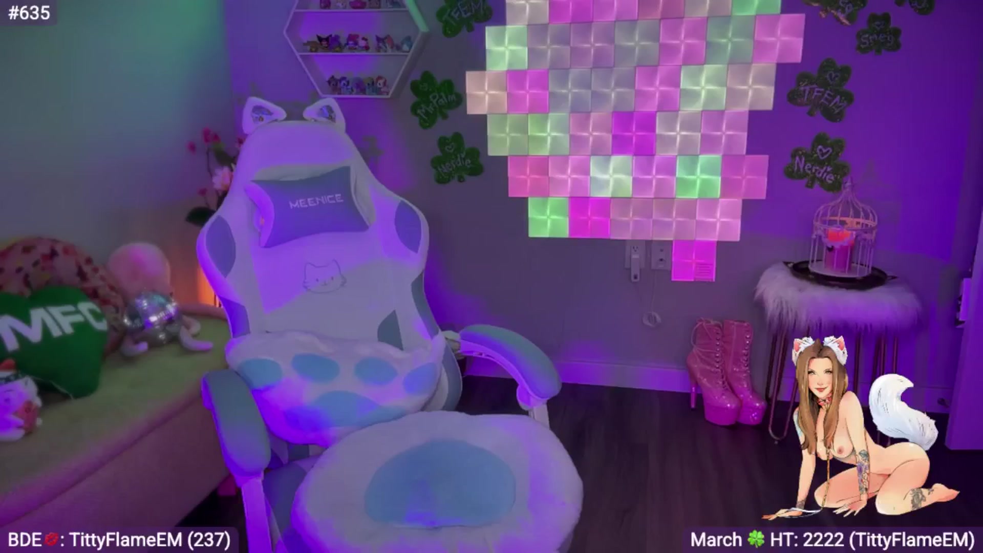 Gallery image thumbnail from EveeMinx's myfreecams stream on, 03/08/2026, 07:27 image 2 of 20