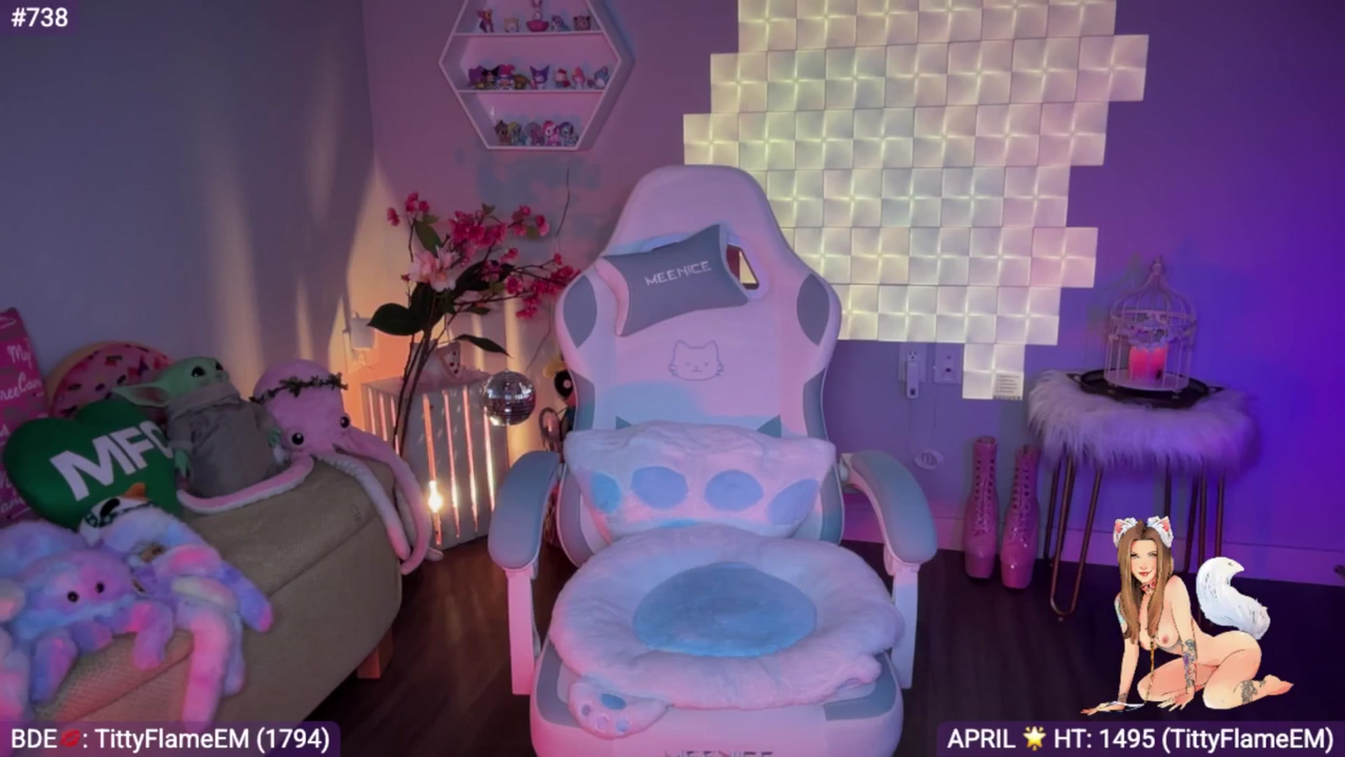 Gallery image thumbnail from EveeMinx's myfreecams stream on, 04/08/2026, 08:27 image 10 of 20