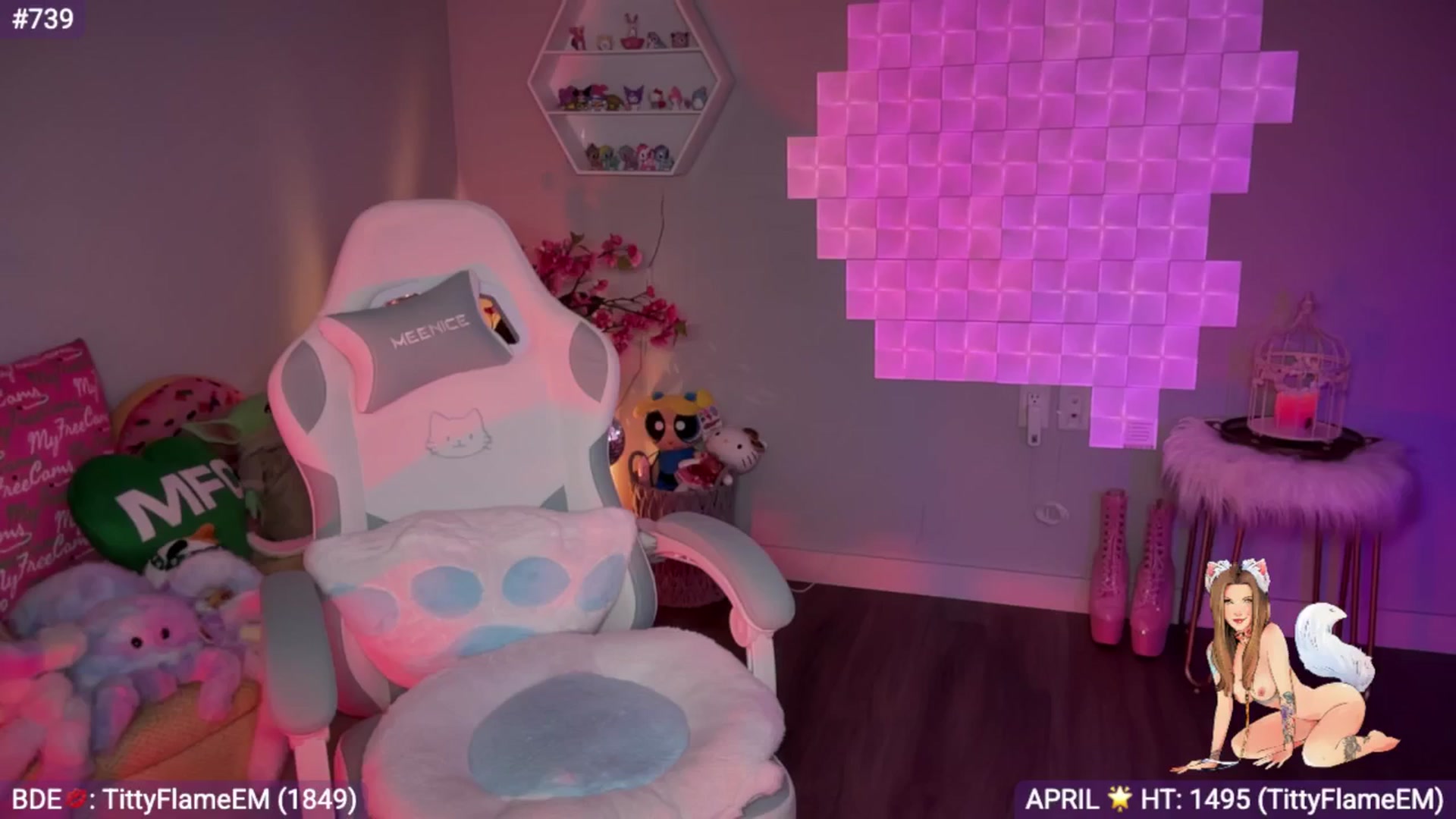 Gallery image thumbnail from EveeMinx's myfreecams stream on, 04/08/2026, 08:27 image 14 of 20