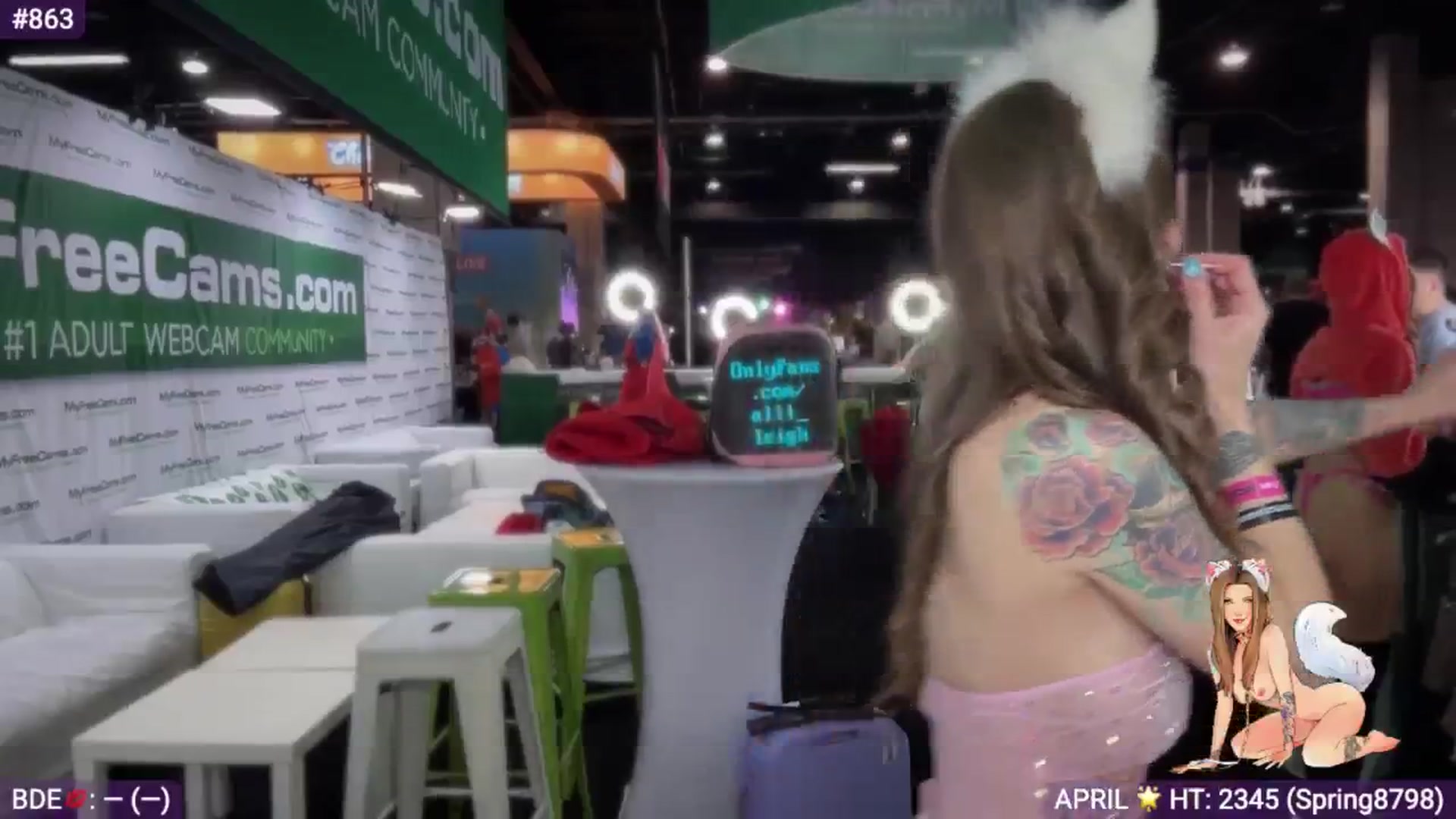 Gallery image thumbnail from EveeMinx's myfreecams stream on, 04/12/2026, 24:02 image 5 of 20