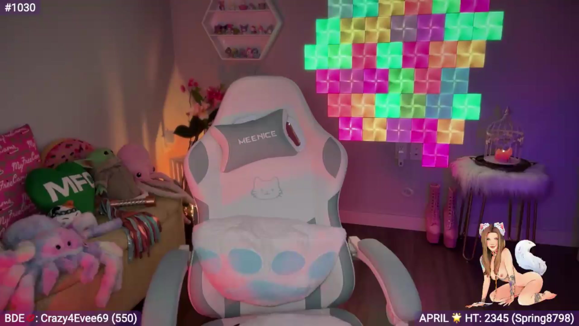Gallery image thumbnail from EveeMinx's myfreecams stream on, 04/23/2026, 06:34 image 2 of 20
