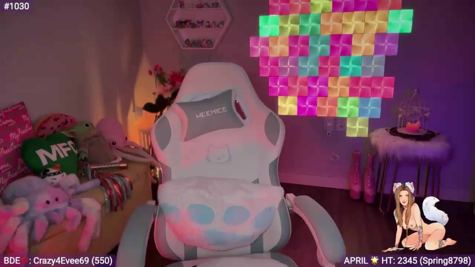Gallery image thumbnail from EveeMinx's myfreecams stream on, 04/23/2026, 06:34 image 1 of 20