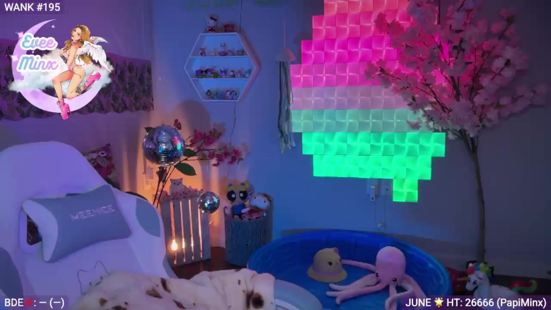 Gallery image thumbnail from EveeMinx's myfreecams stream on, 06/24/2026, 04:26 image 1 of 20