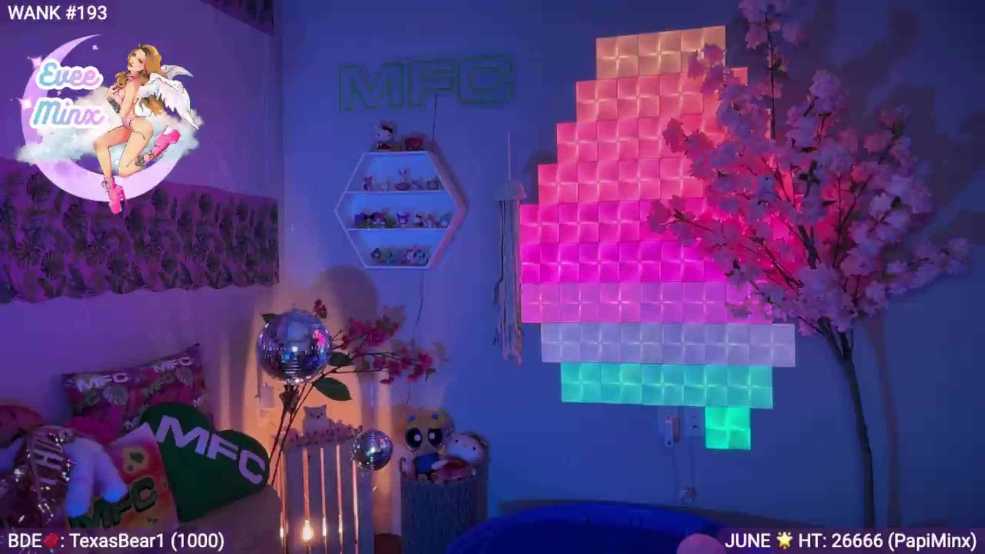 Gallery image thumbnail from EveeMinx's myfreecams stream on, 06/24/2026, 05:34 image 14 of 20