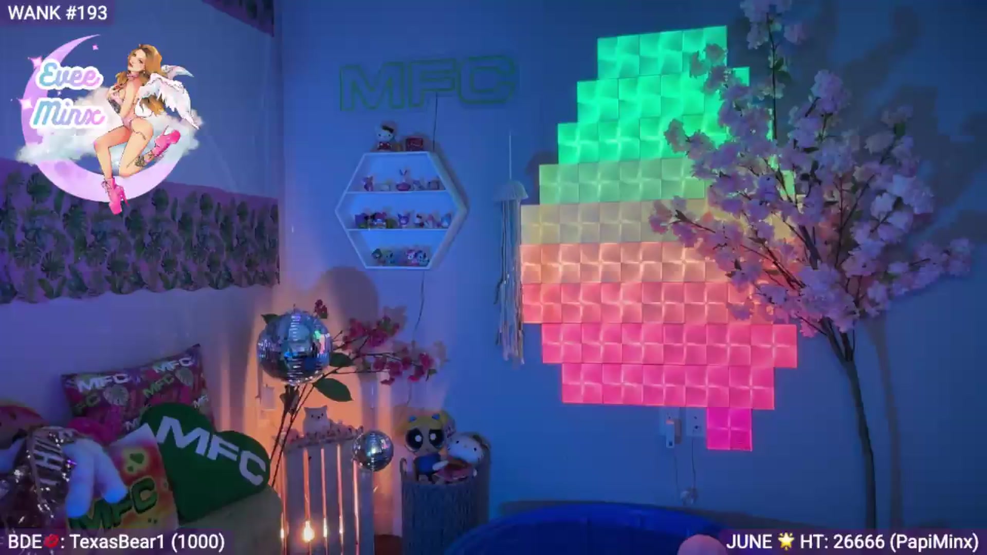 Gallery image thumbnail from EveeMinx's myfreecams stream on, 06/24/2026, 05:34 image 13 of 20